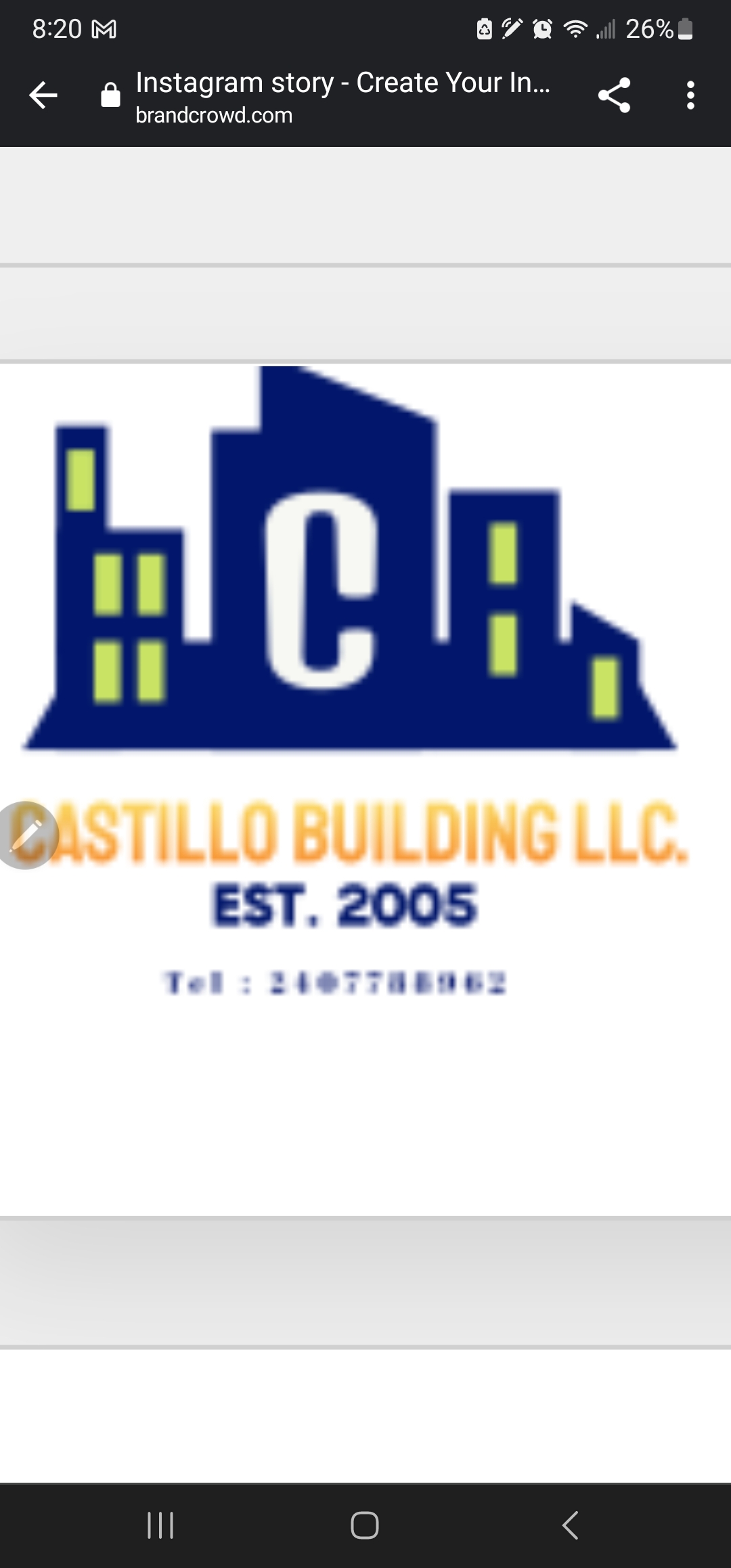 Castillo Building, LLC Logo