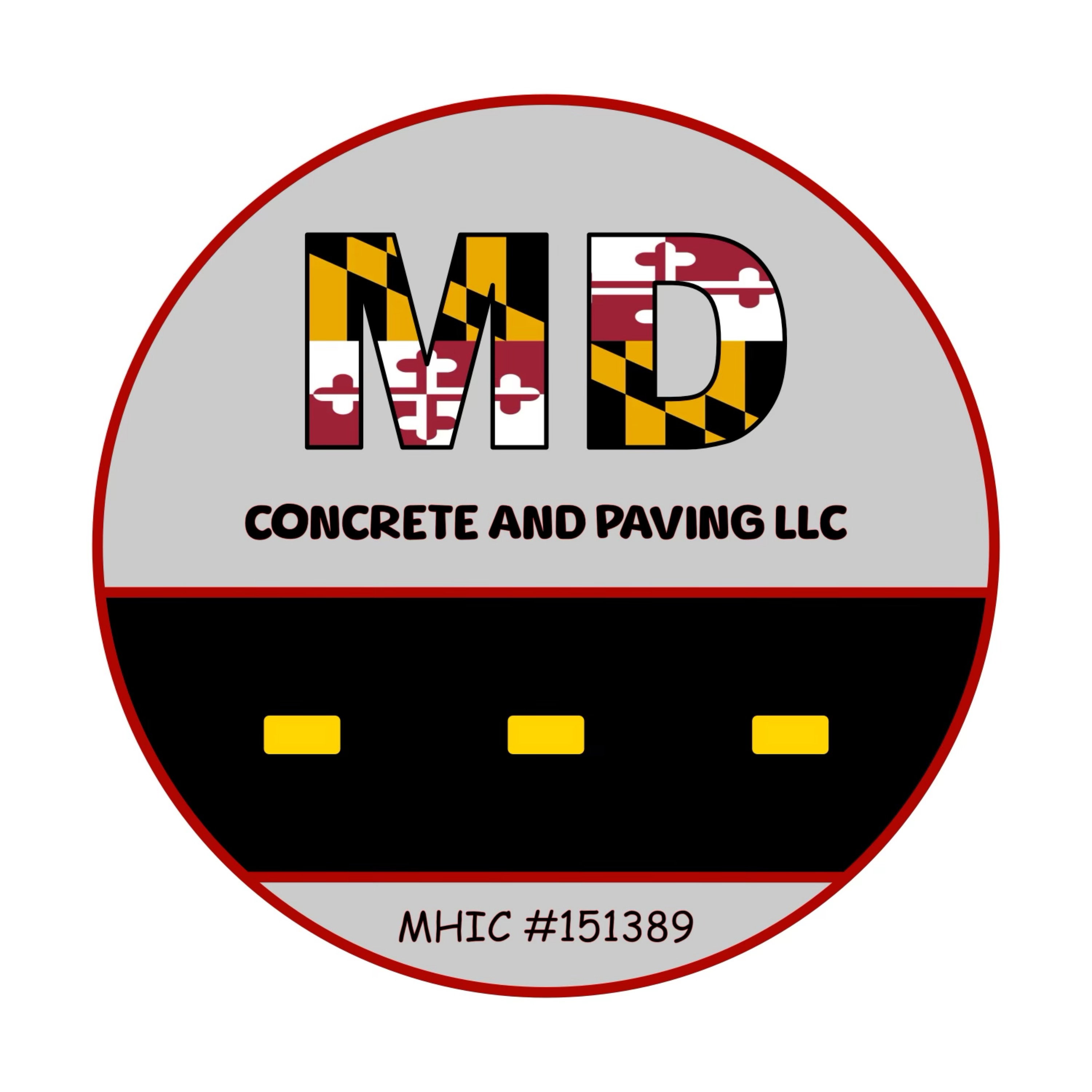 MD Concrete and Paving Logo