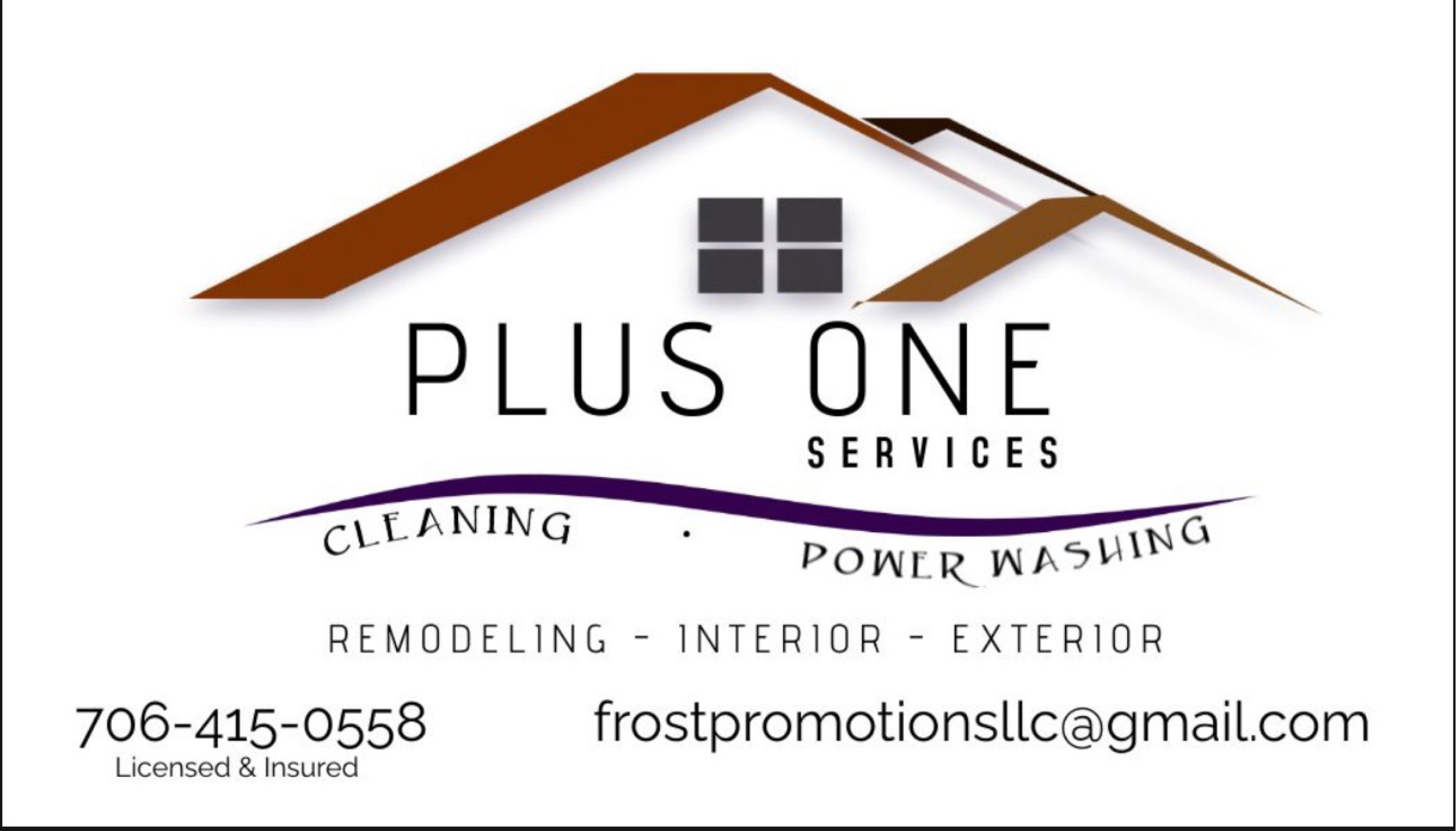 Plus One Services Logo