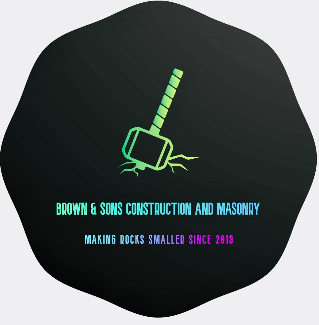 Brown and Son's Construction & Masonry Logo