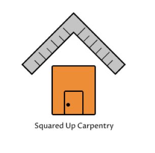 Squared Up Carpentry Logo