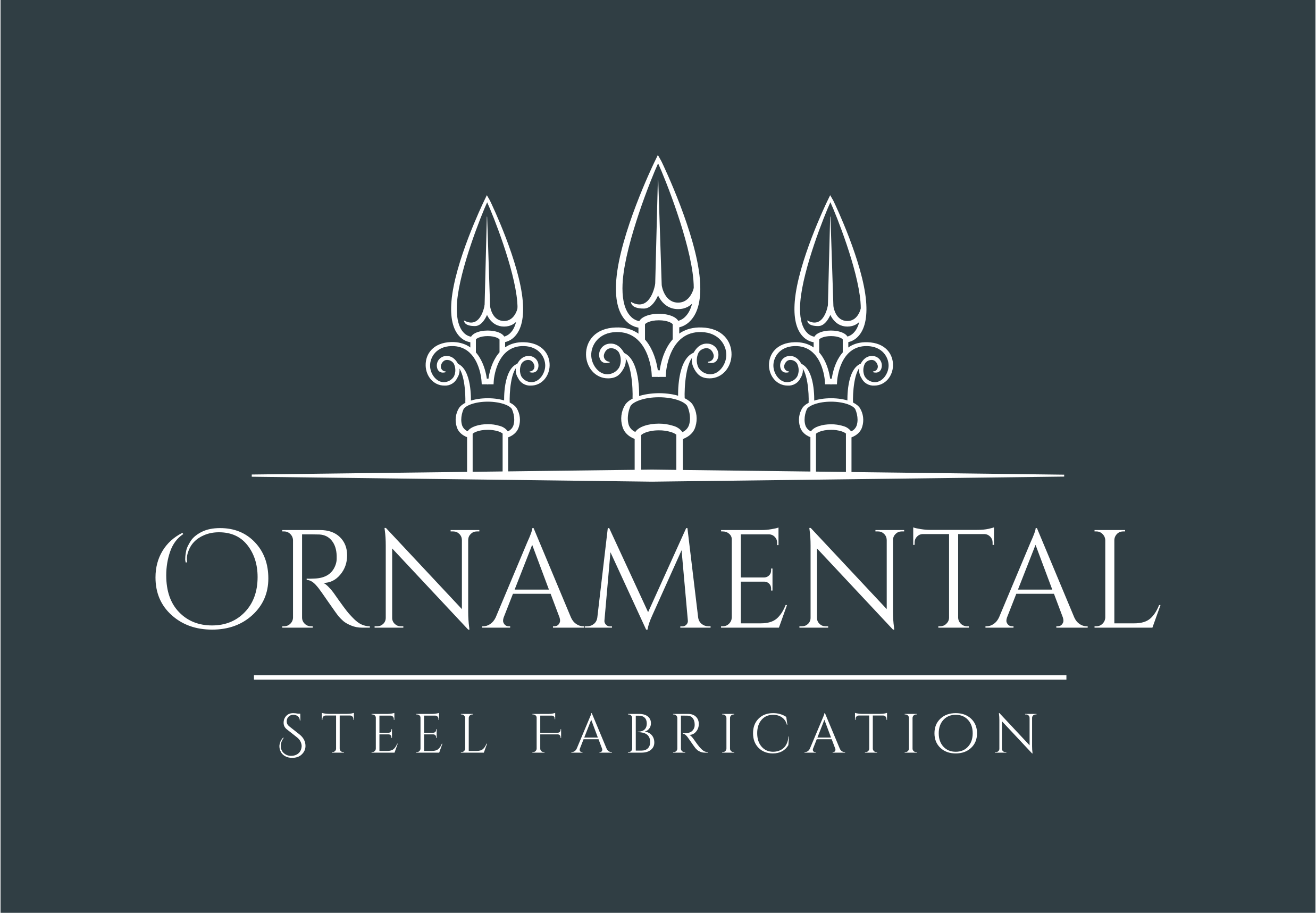 Ornamental Steel Fabrication Logo