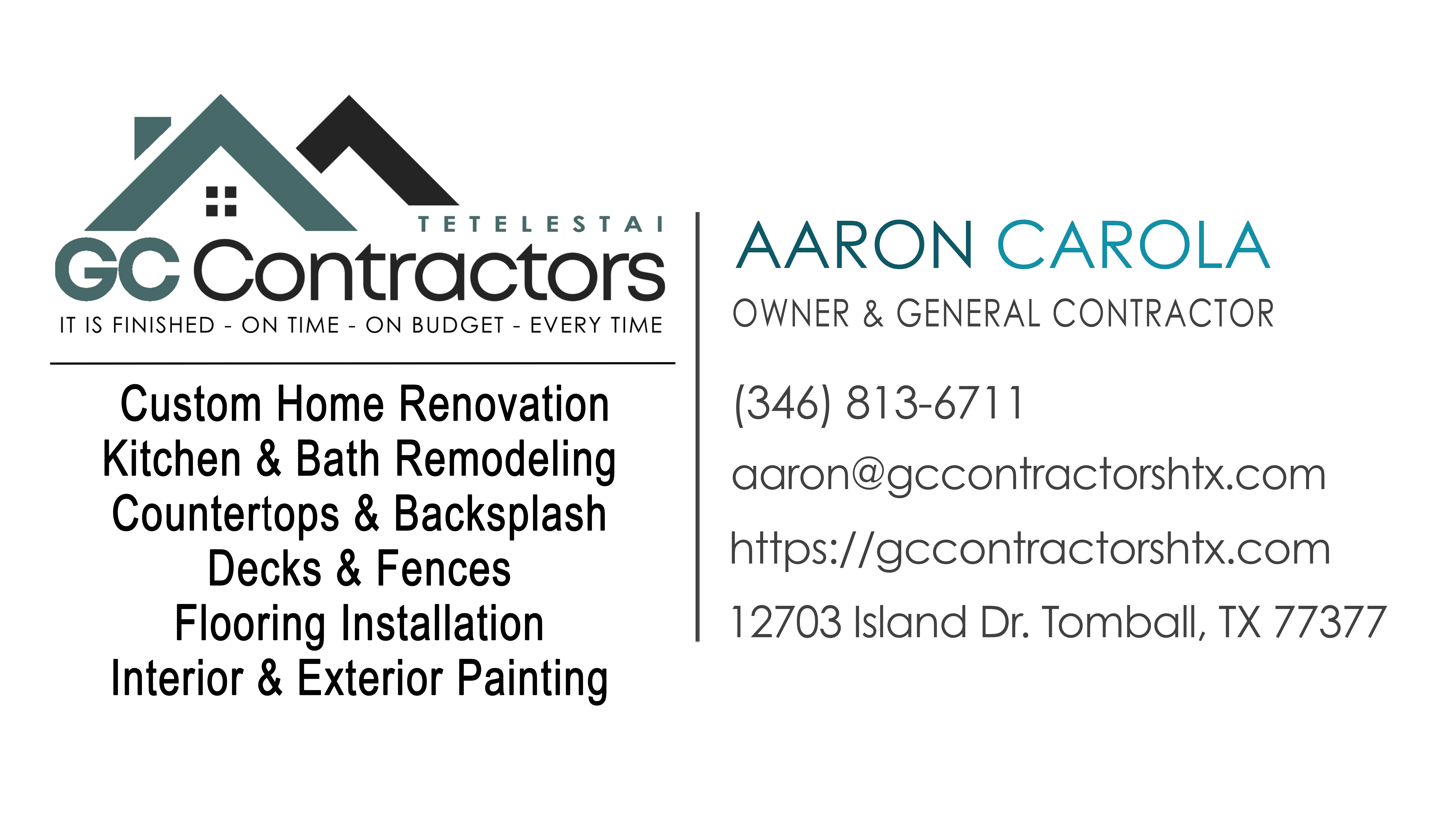 GC Contractors Logo