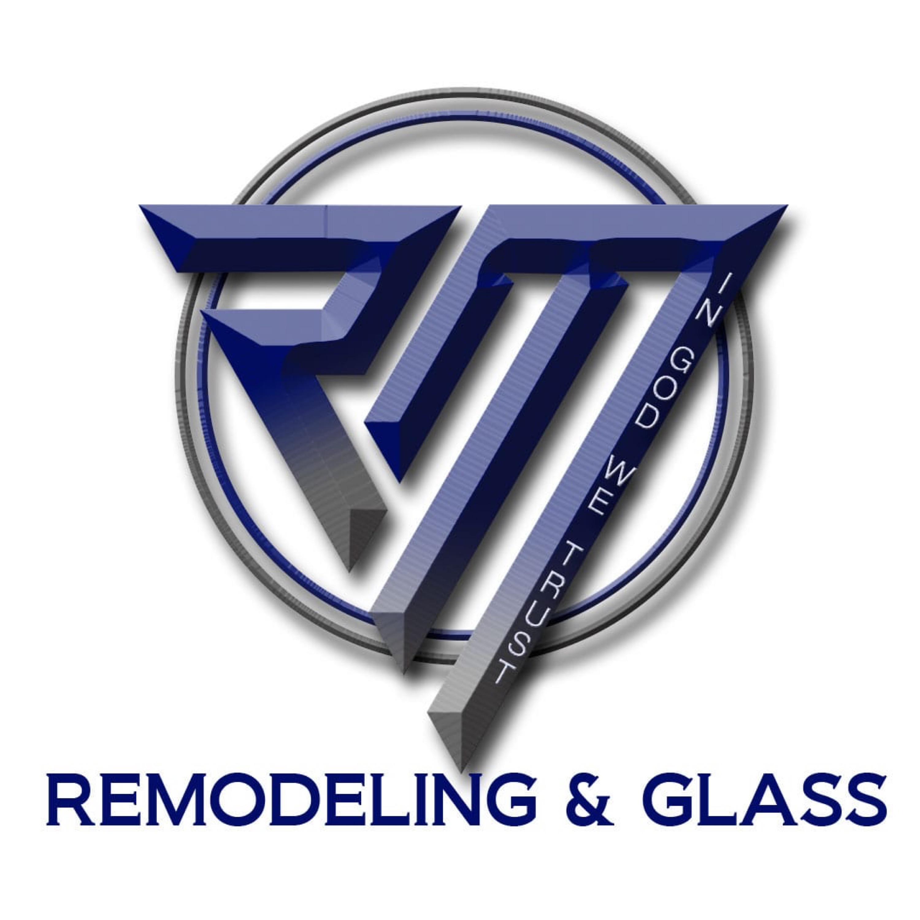 PM REMODELING & GLASS Logo