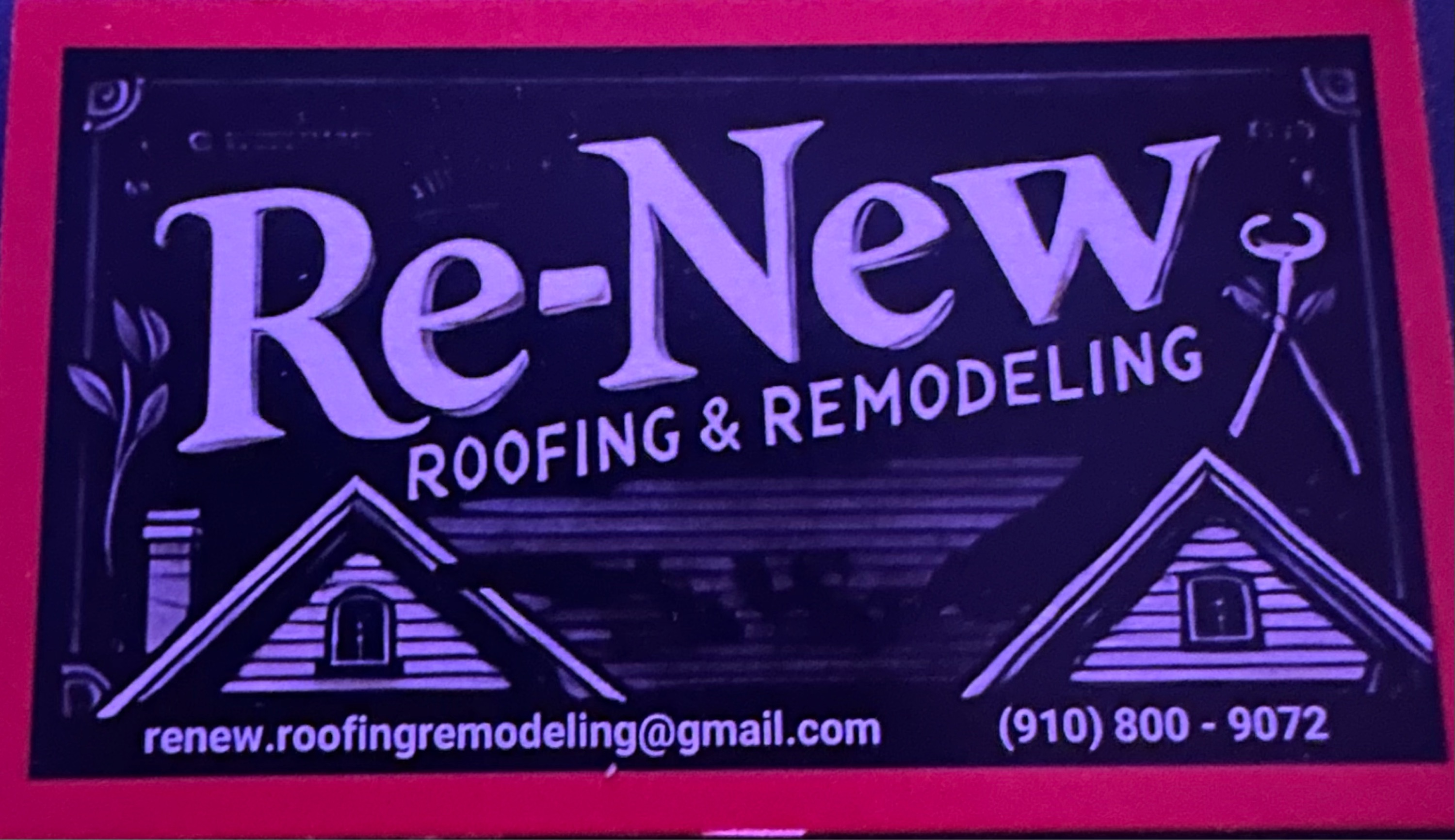 Re-New Roofing and Remodeling Logo