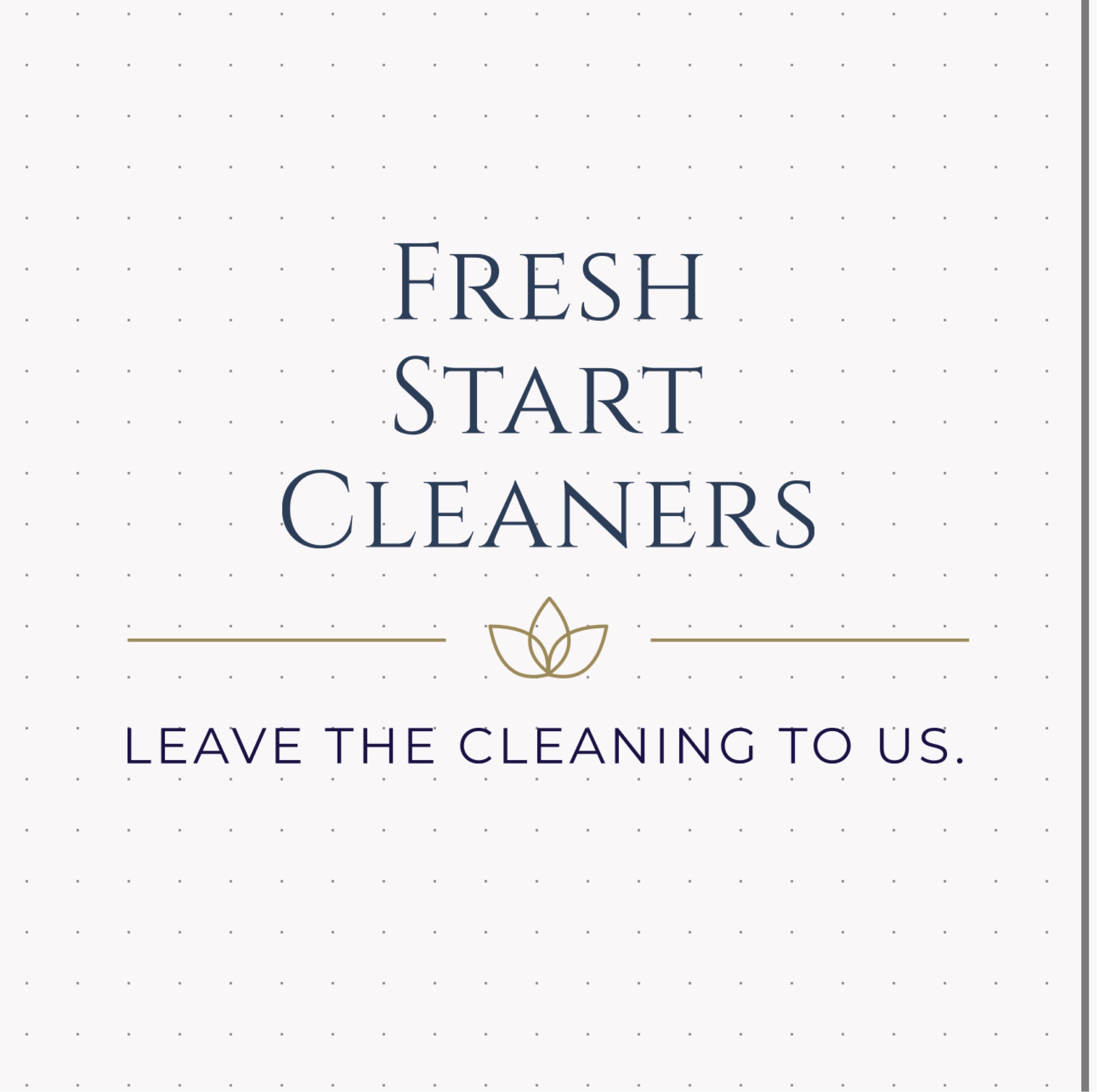 Fresh Start Cleaners Logo