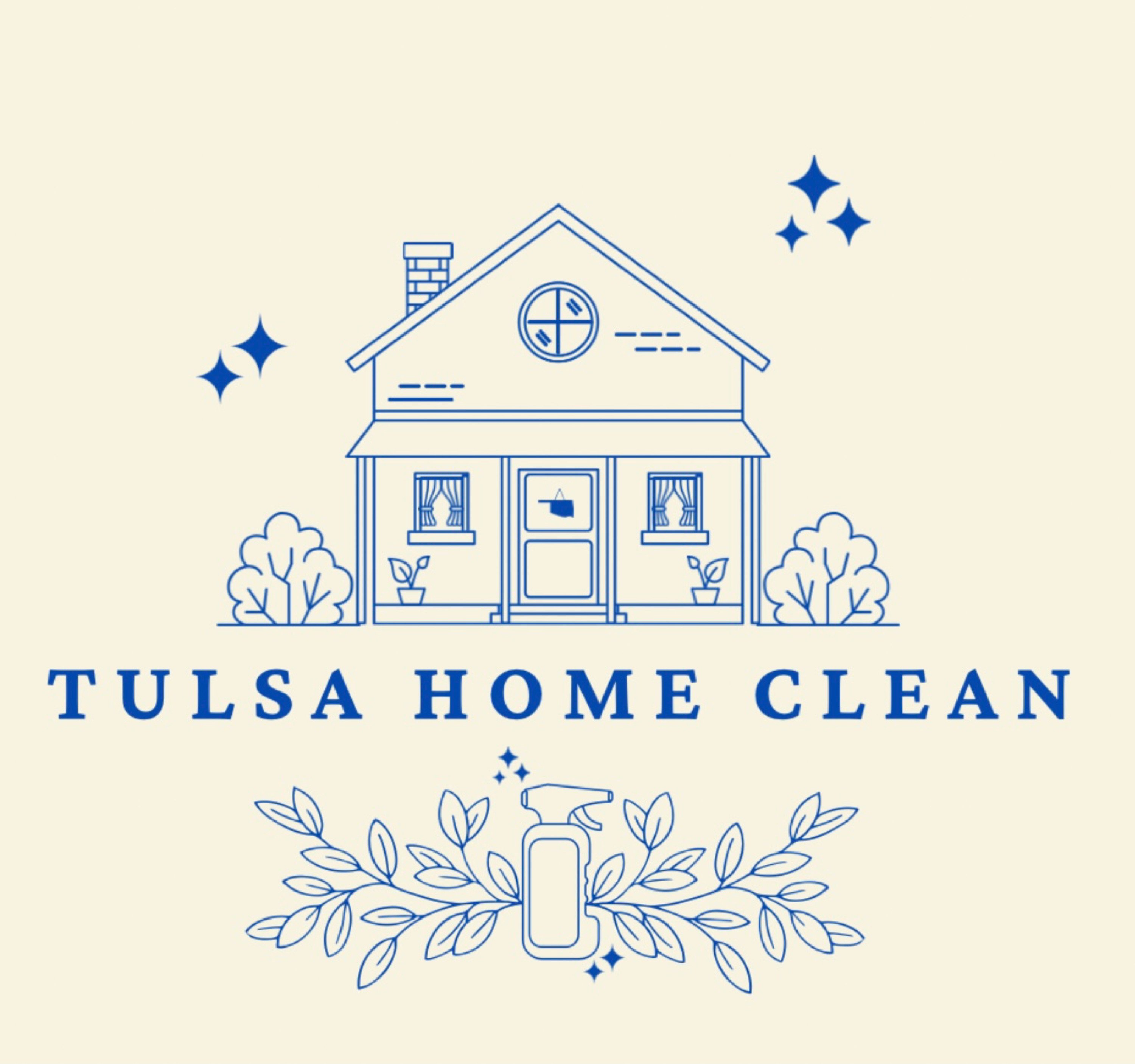 Tulsa Home Clean Logo