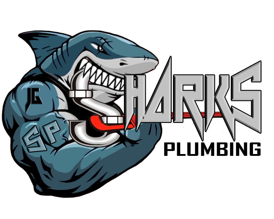 Sharks Plumbing Logo