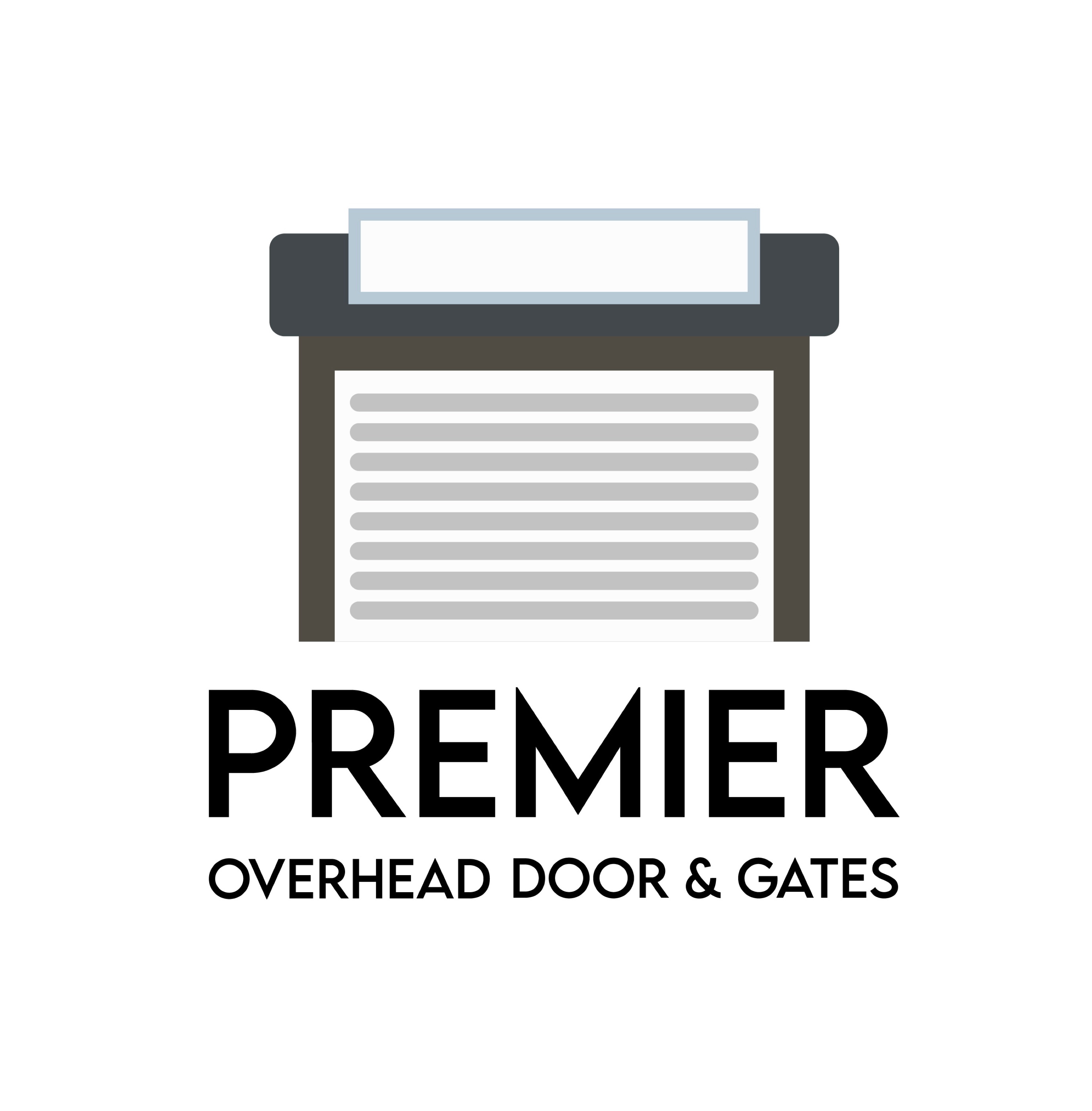Premier Overhead Door & Gates Logo