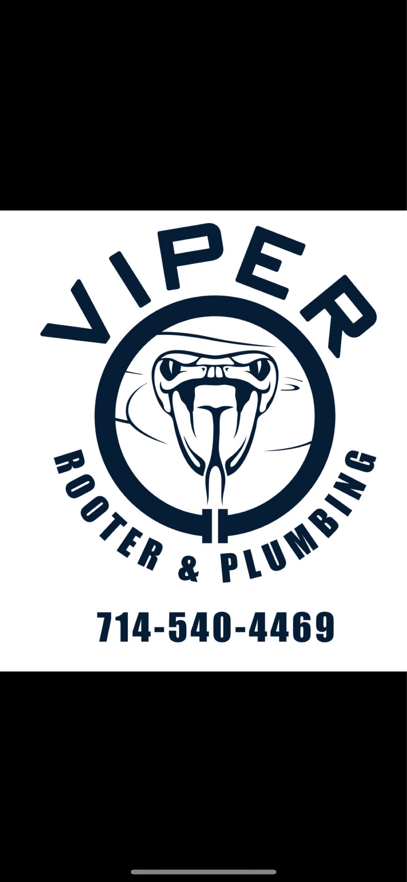 Viper Rooter & Plumbing Logo
