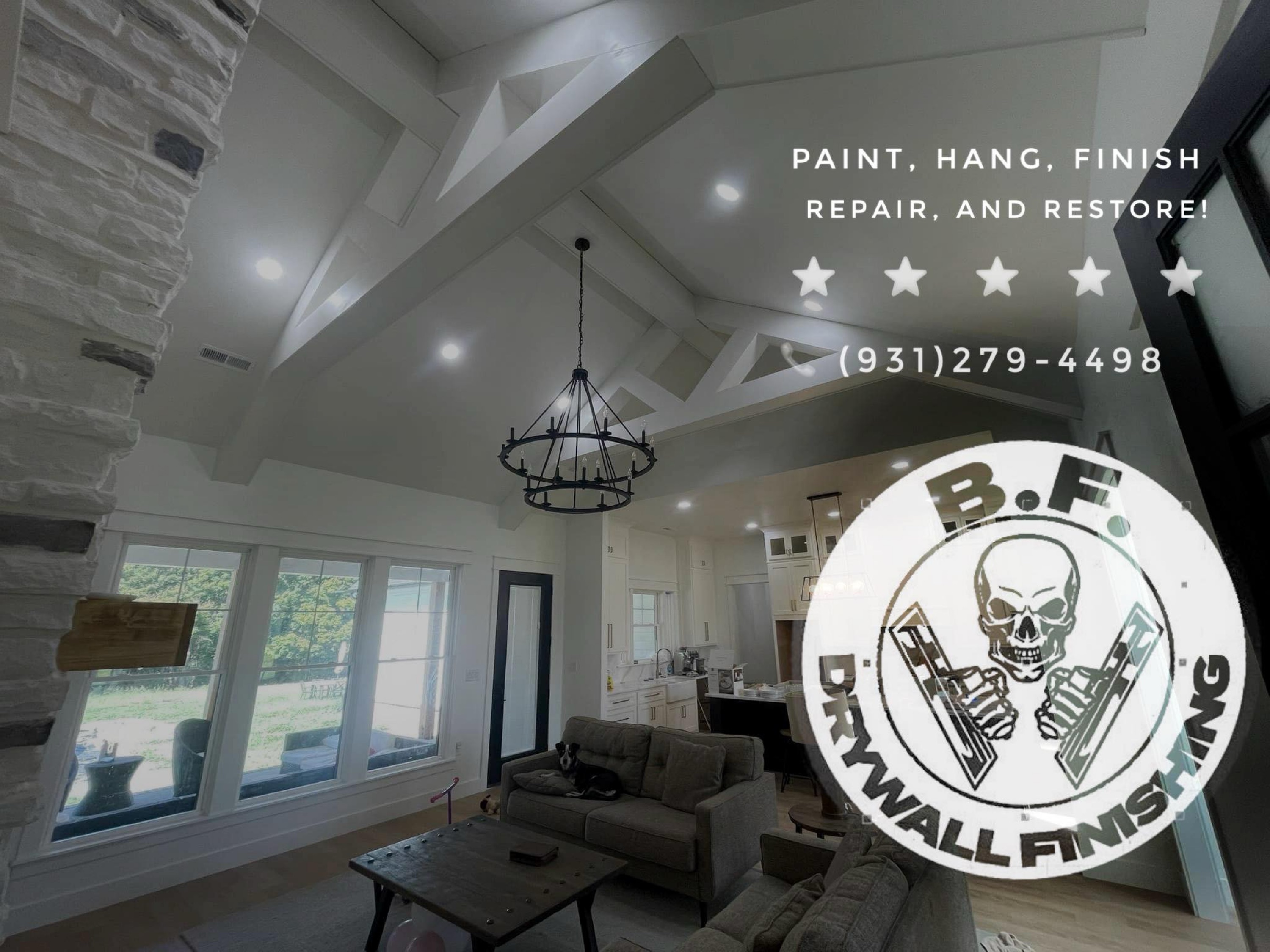 BF Drywall Finishing Logo
