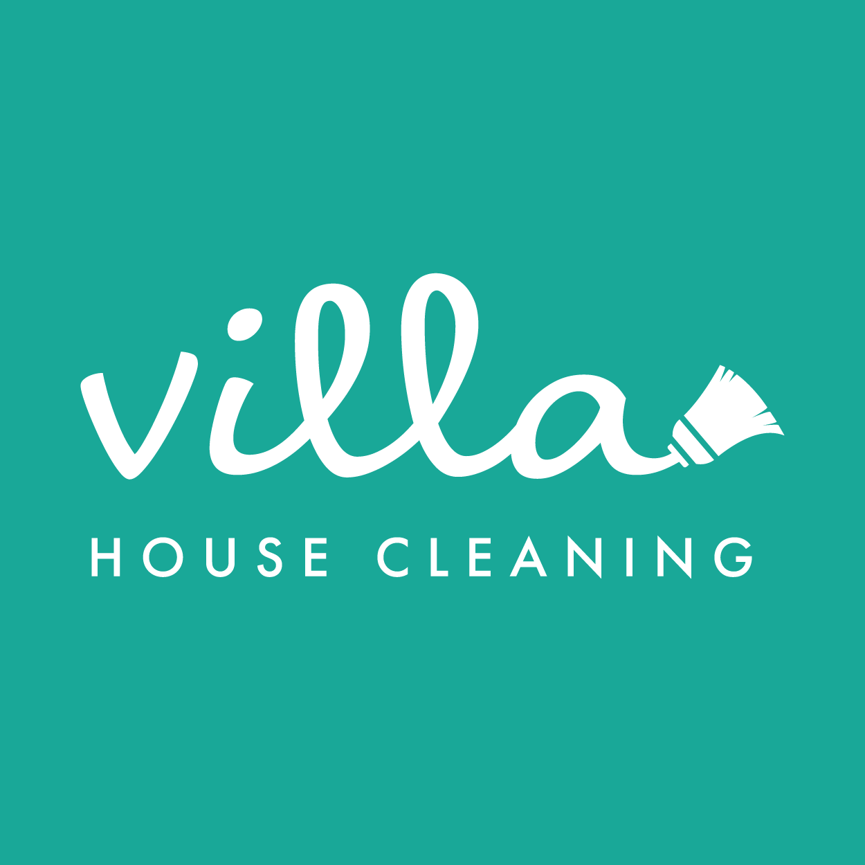Villa House Cleaning Logo