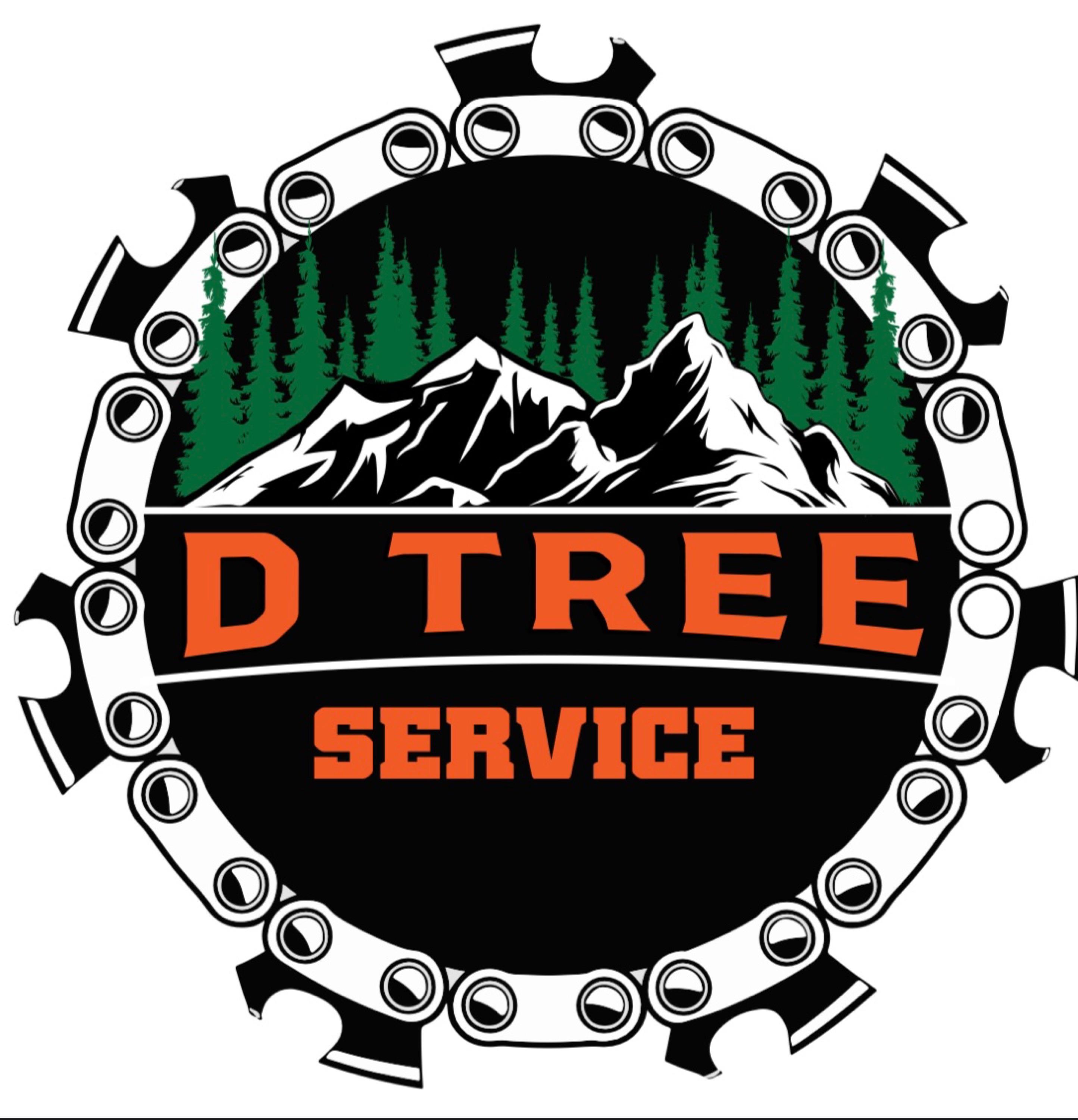 D. Tree Service Logo