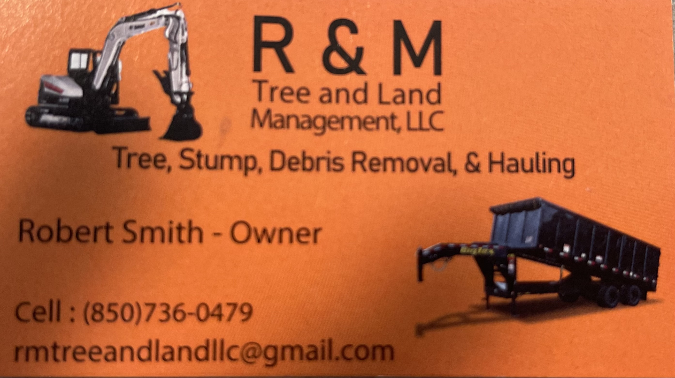R & M Tree and Land Management Logo