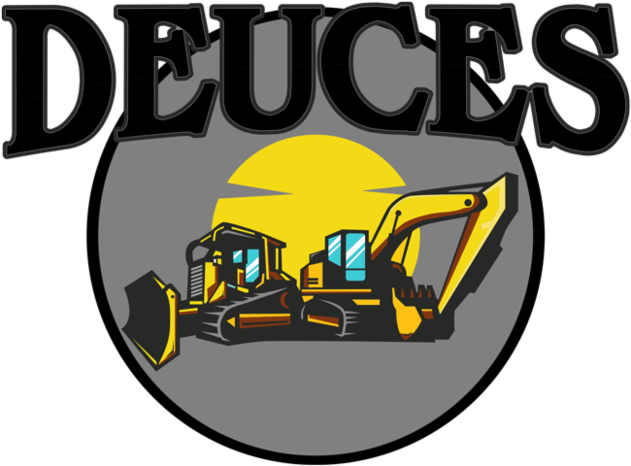 Deuces landscaping & Excavation Logo