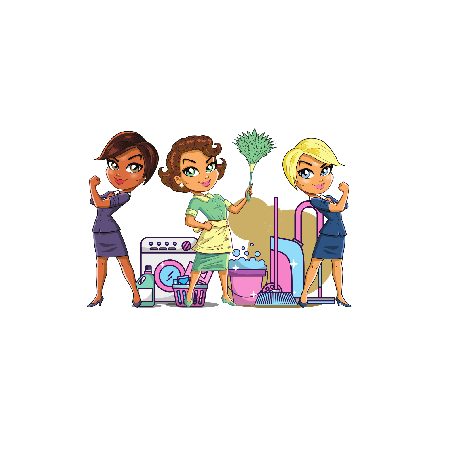 Mamas Cleaning Crew, LLC Logo