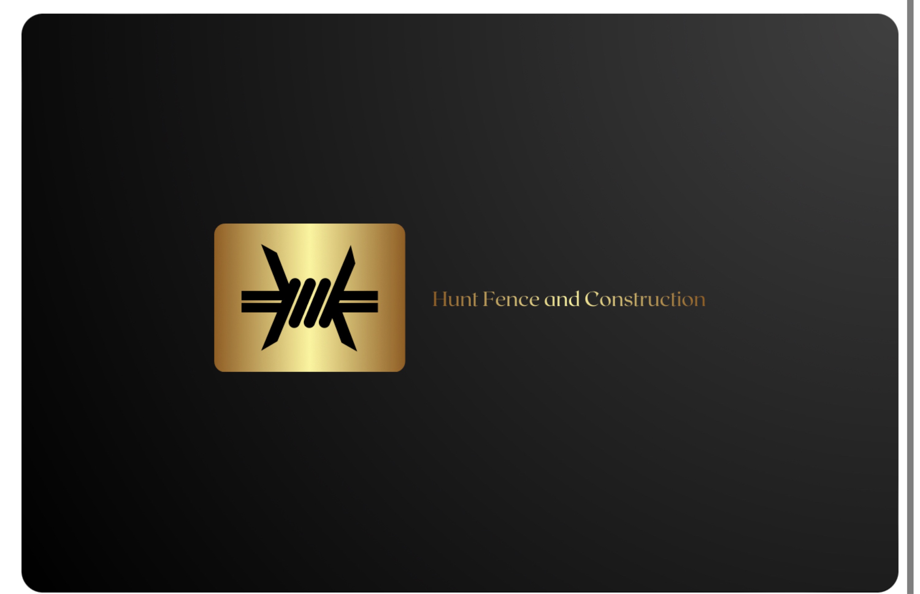 Hunt Fence and Construction, LLC Logo