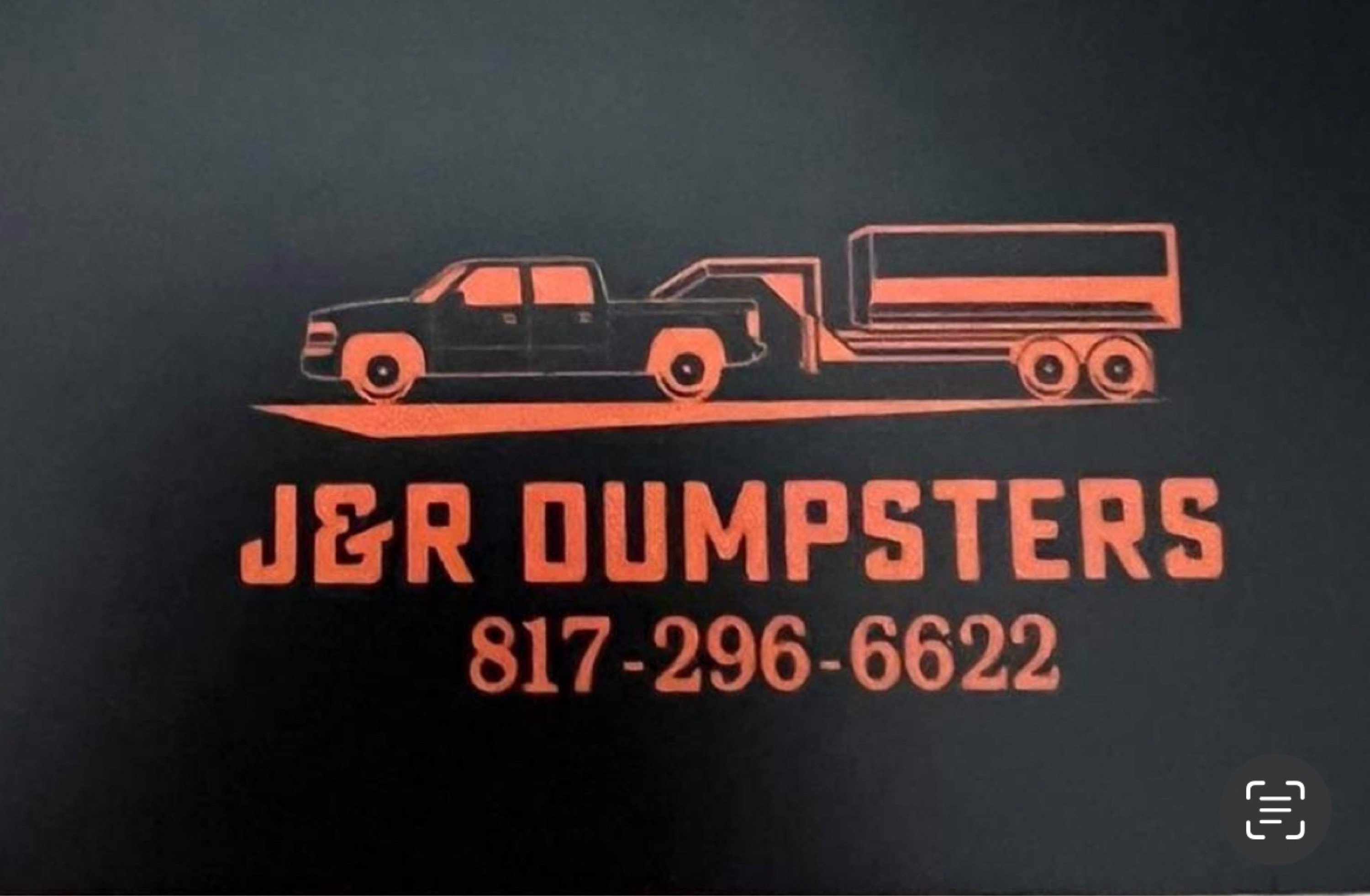 J and R Dumpsters LLC Logo