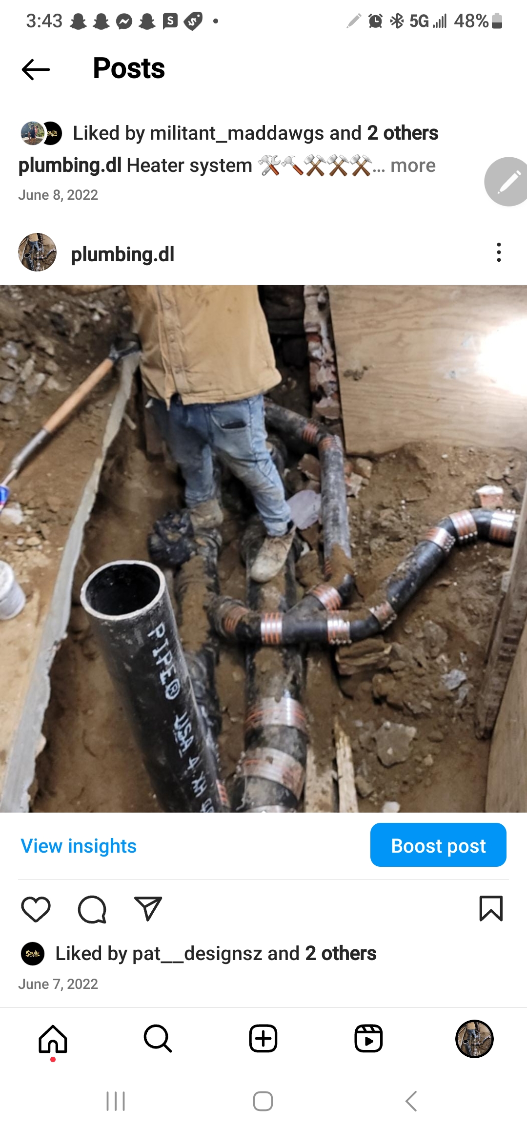 DL Plumbing Logo
