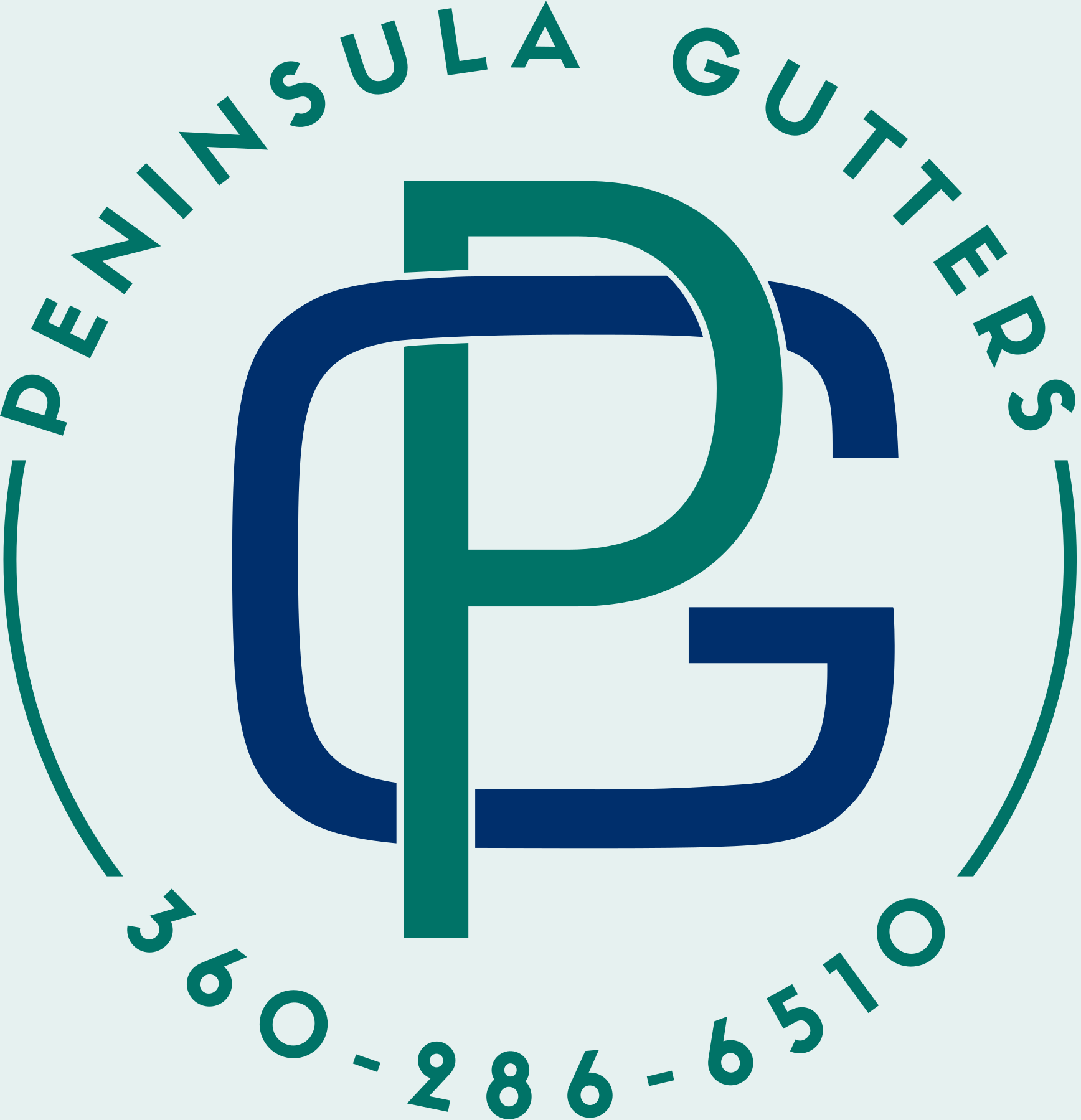 Peninsula Gutters Logo