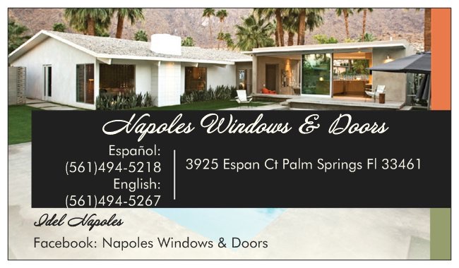 Napoles Windows & Doors, LLC Logo