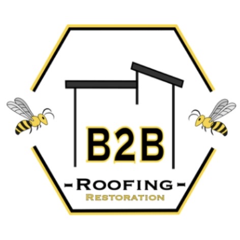 B2B Roofing Restoration Logo