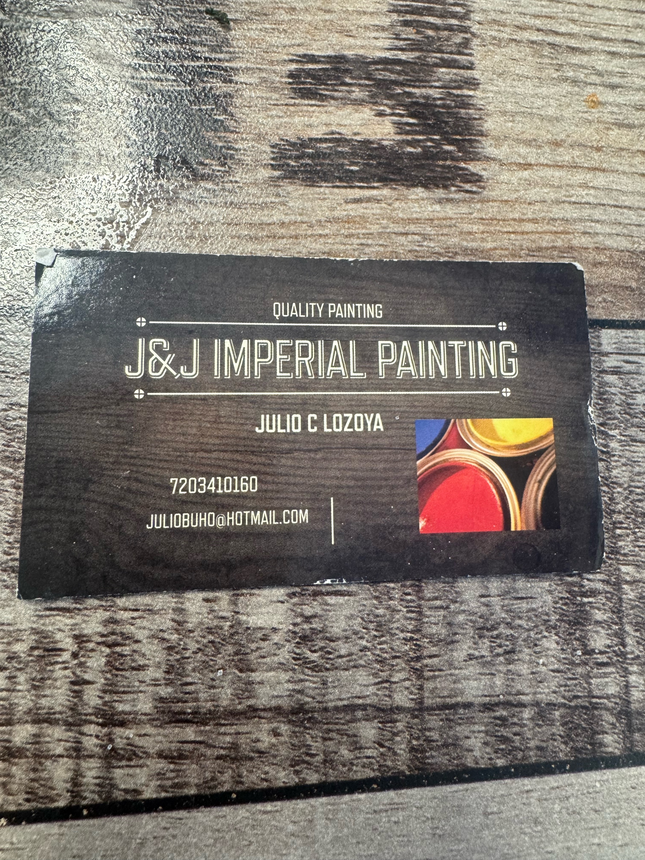 J & J Imperial Painting Logo