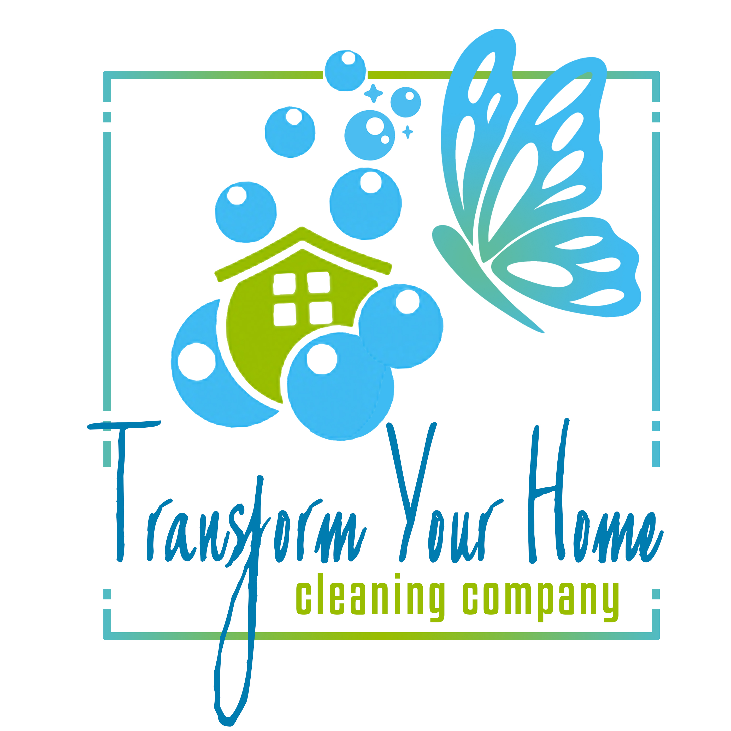 Transform Your Home Cleaning Company Logo