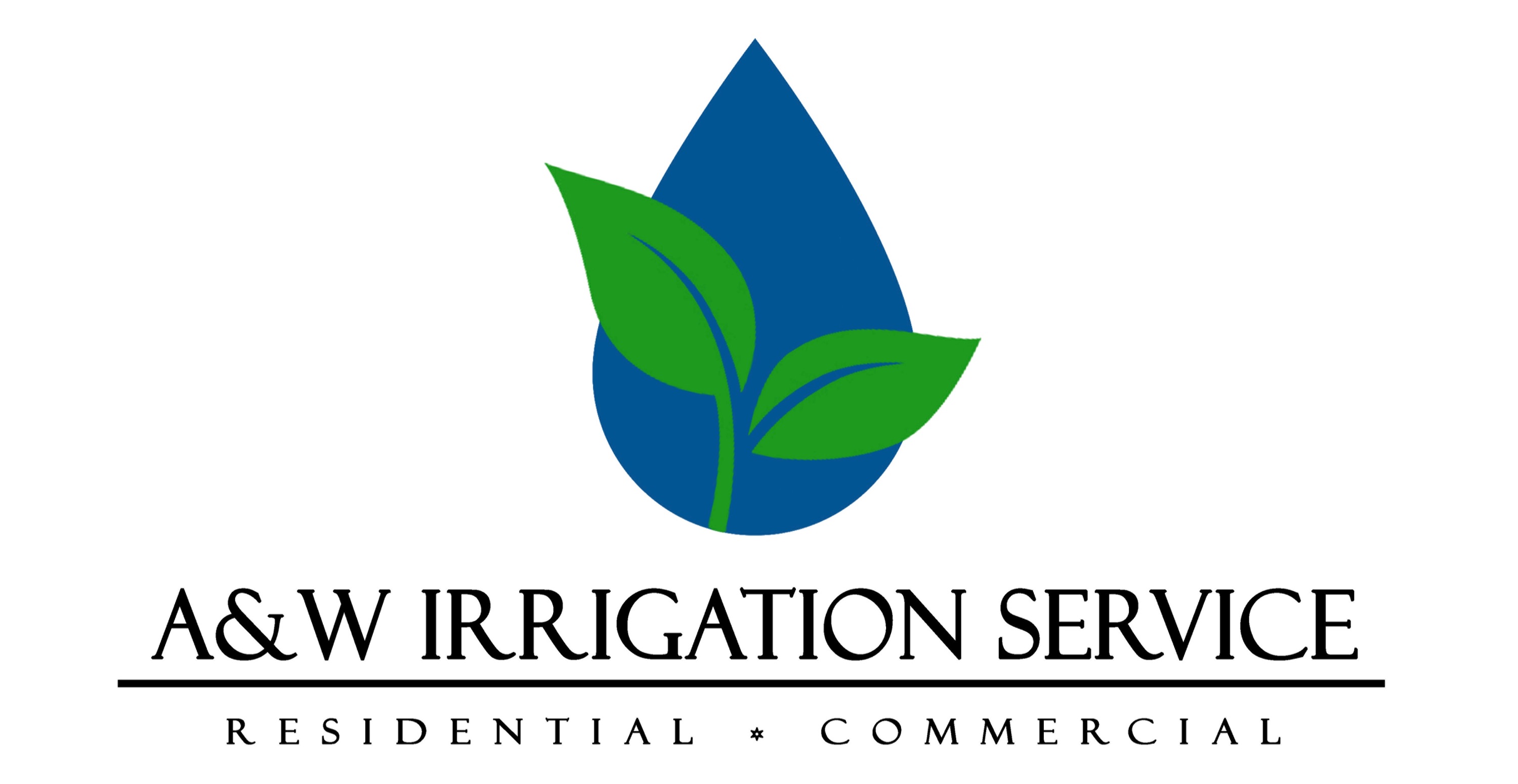 A & W Irrigation Service Logo