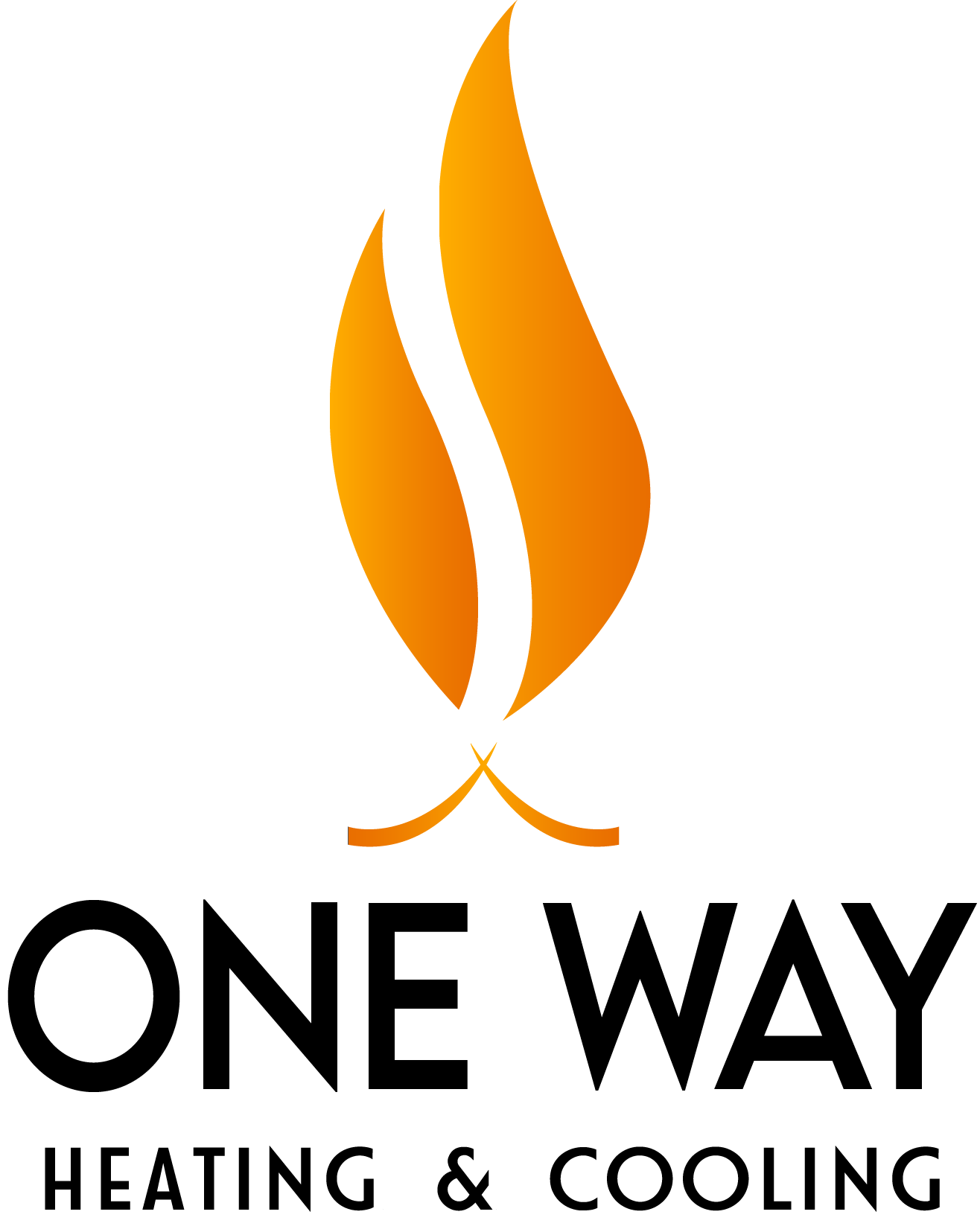 One Way Heating & Cooling Logo