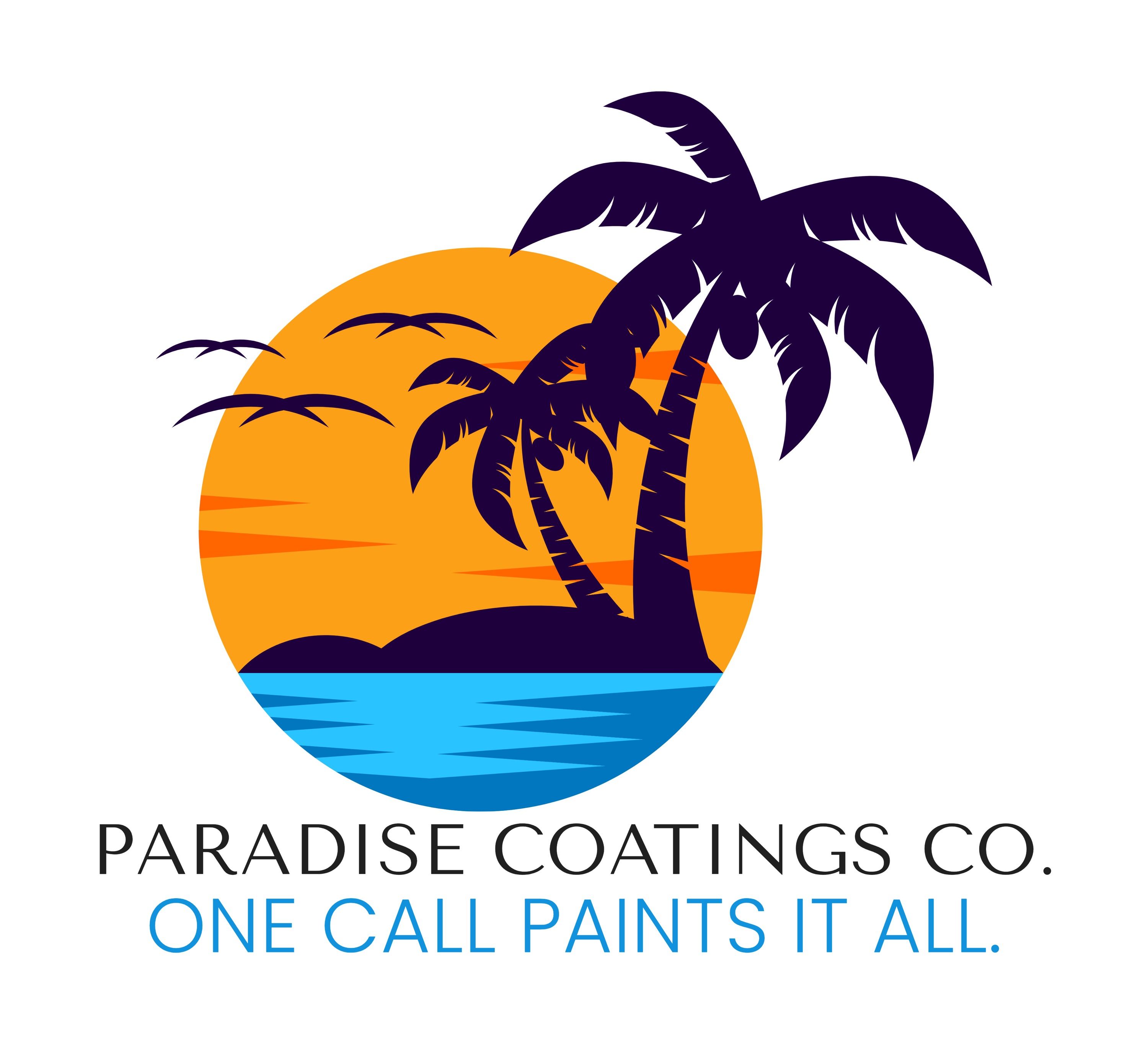 Paradise Coating Co. Logo