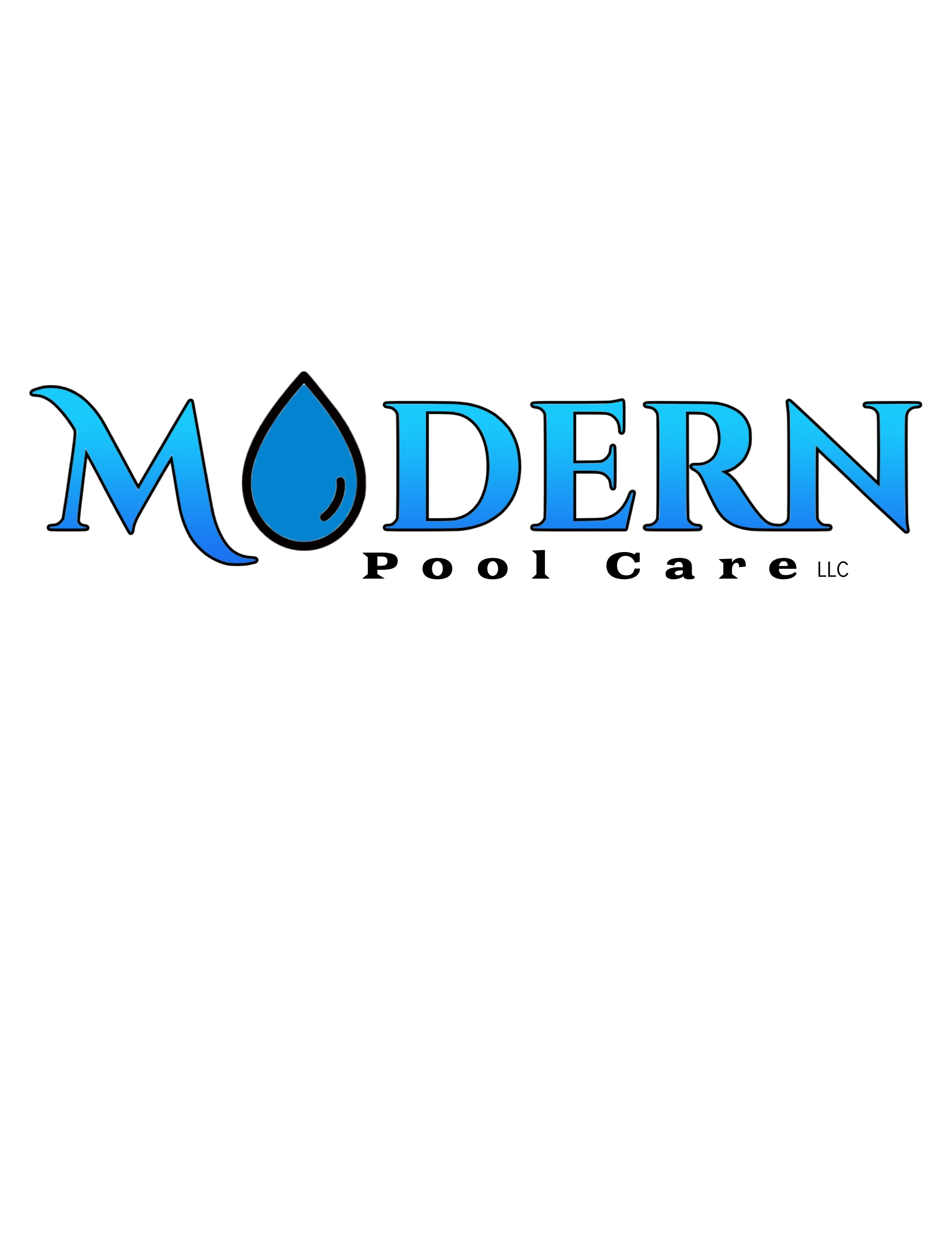 Modern Pool Care Logo