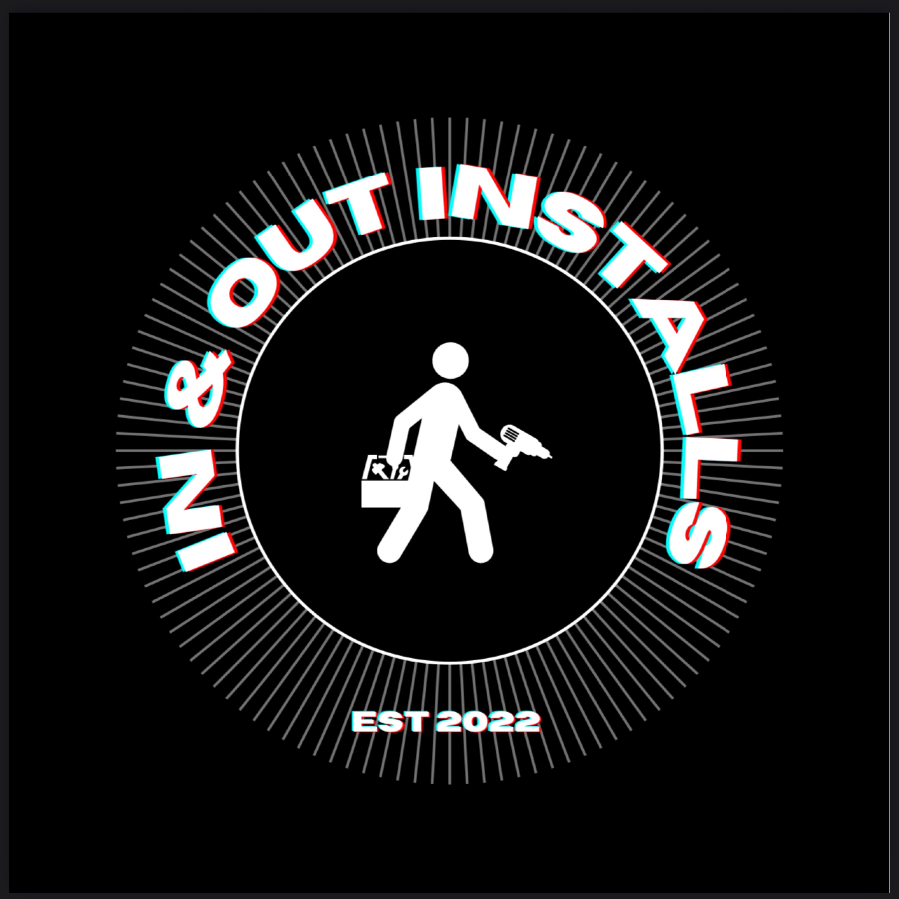 In & Out Installs, LLC Logo