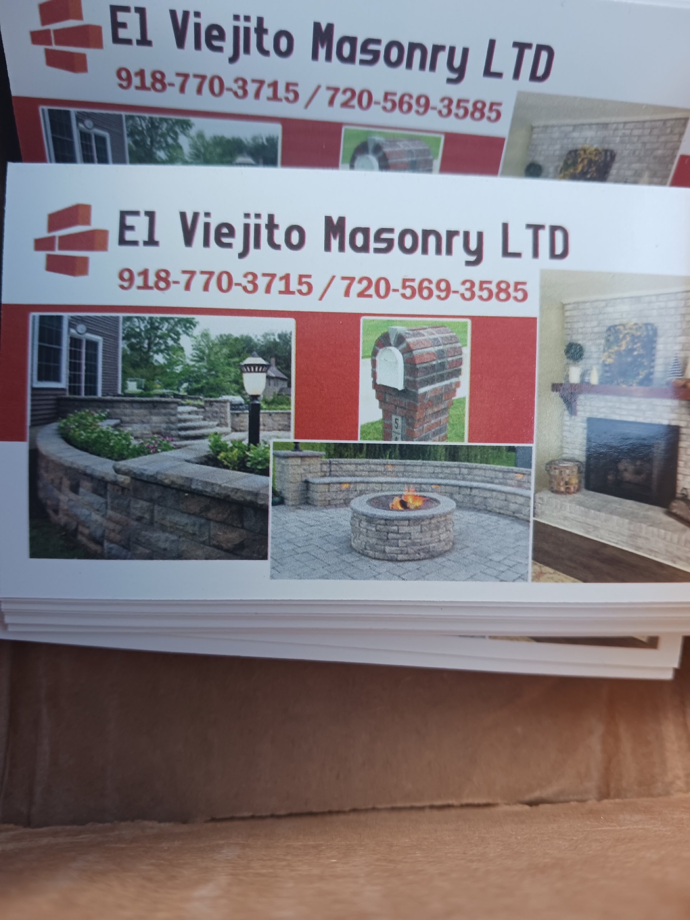 El Viejito Masonry, Ltd. Logo