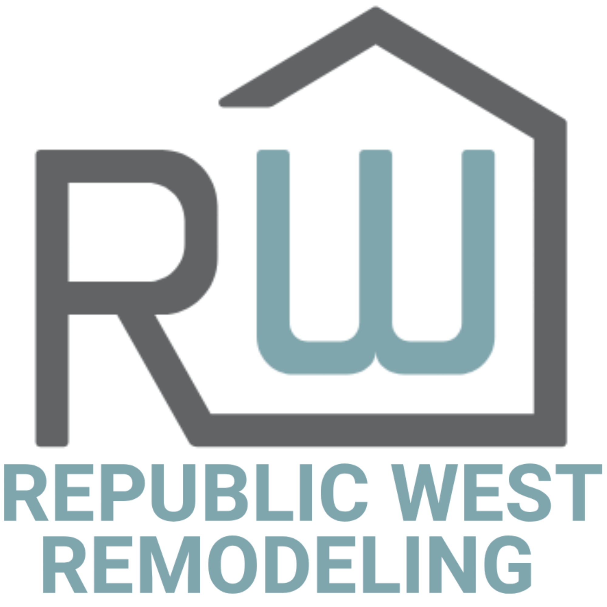 Republic West Remodeling Logo