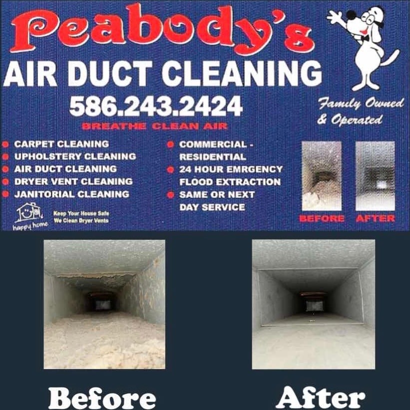 Peabody's Air Duct Cleaning Logo