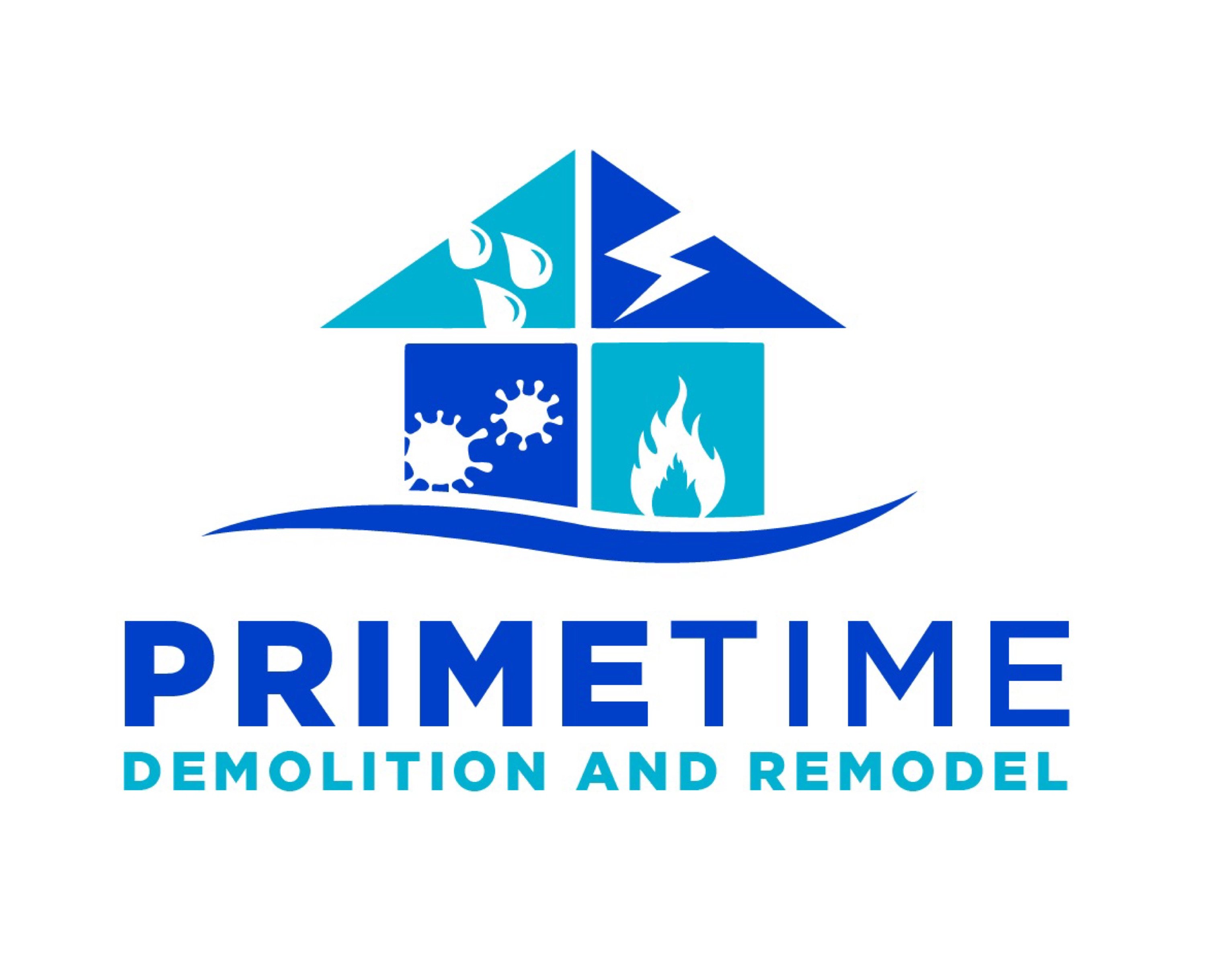 Primetime Demolition and Remodeling Logo