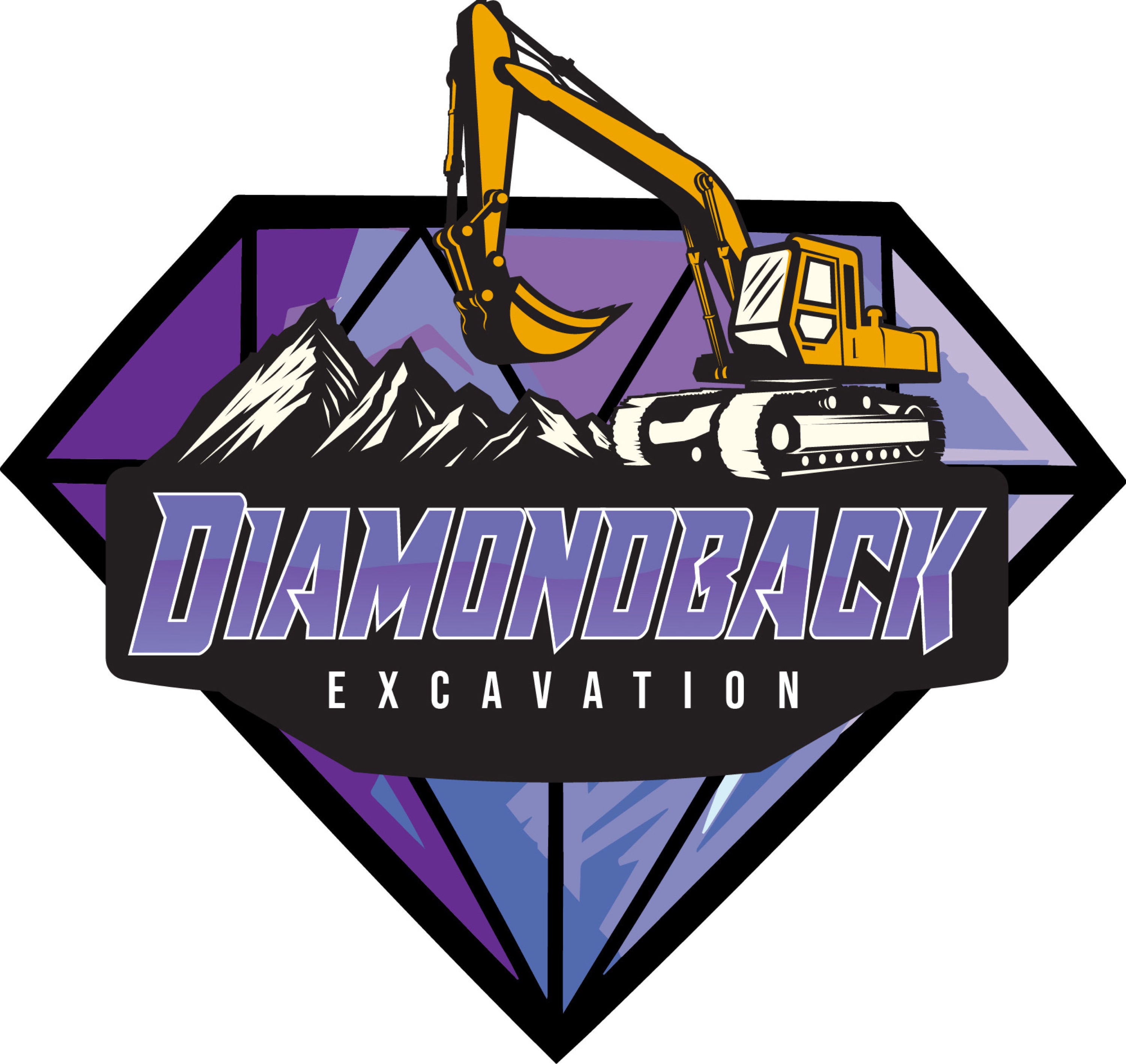 Diamond Back Excavation Logo