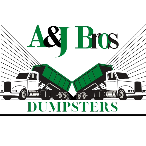 A & J Bros Dumpster Logo