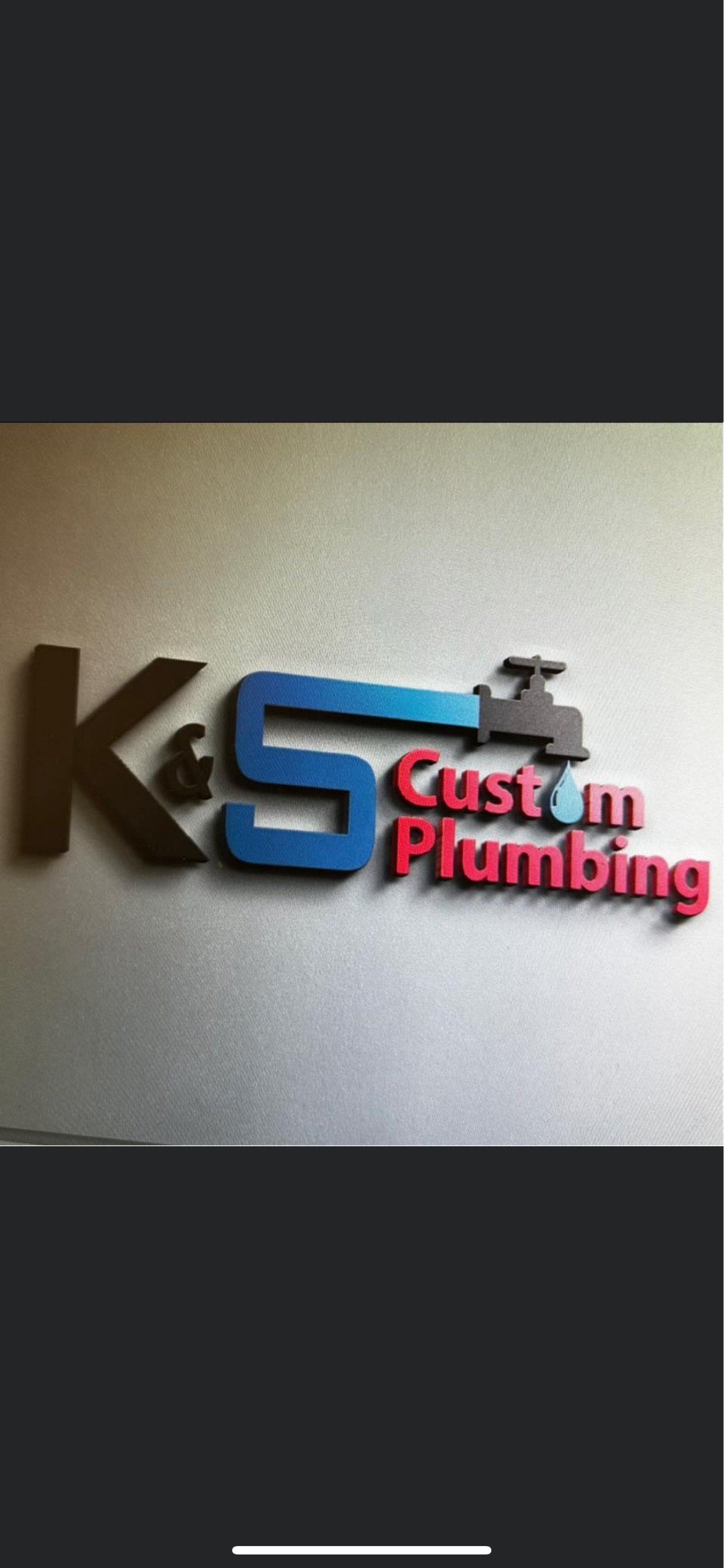 K&S Custom Plumbing, LLC Logo