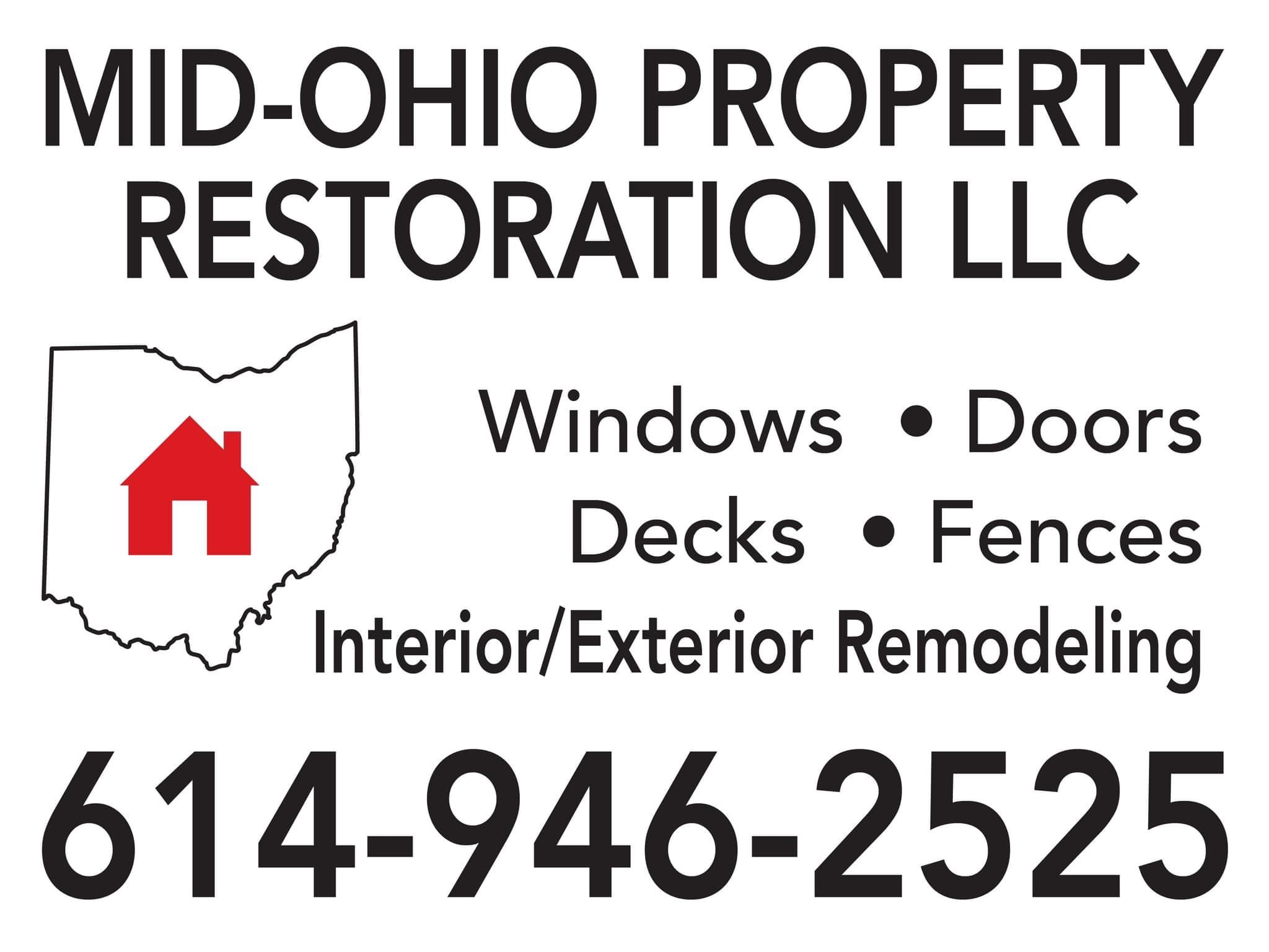 Mid Ohio Property Restoration LLC Logo
