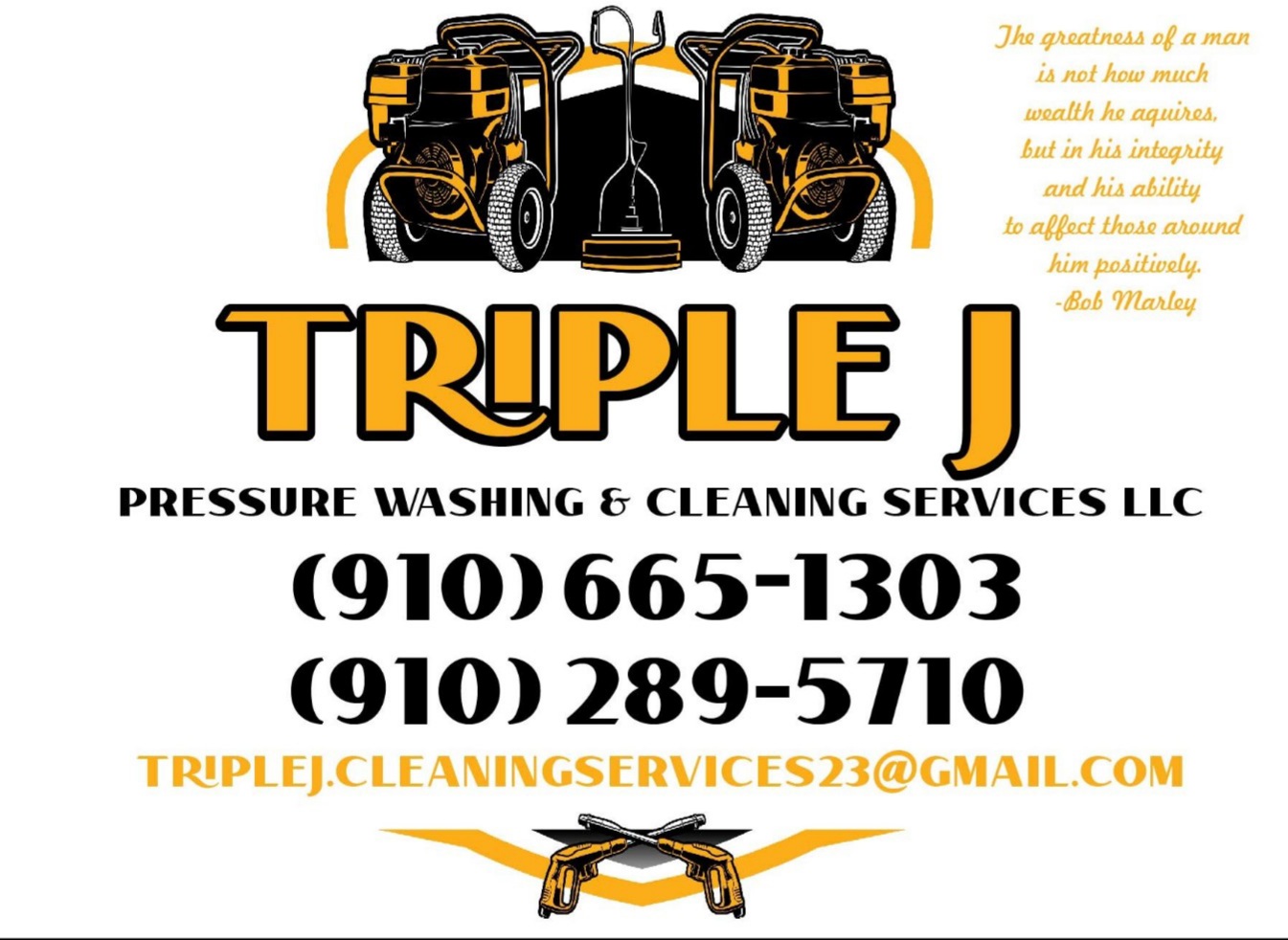 Triple J Pressure Washing & Cleaning Services Logo
