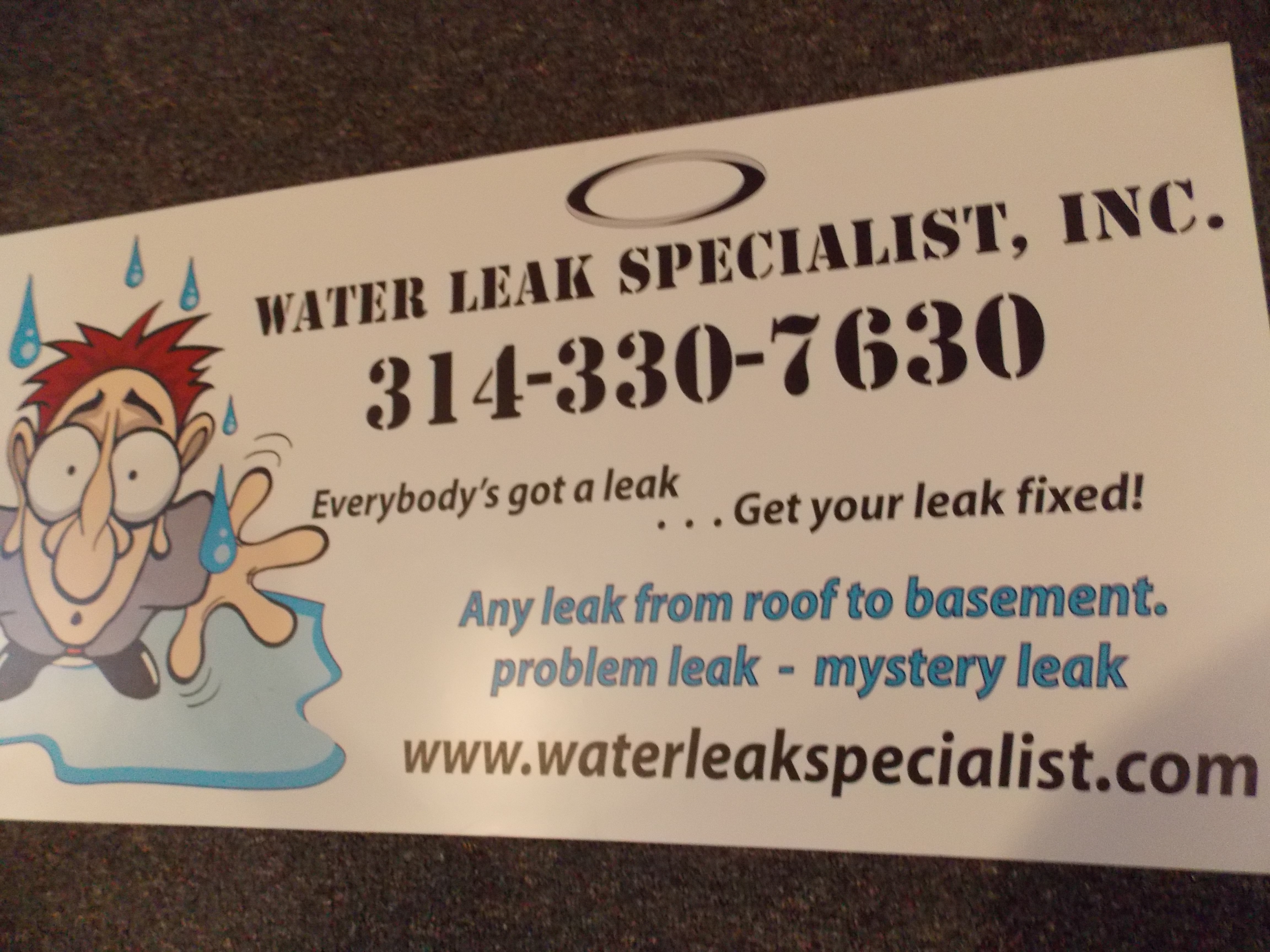 Water Leak Specialist, Inc. Logo