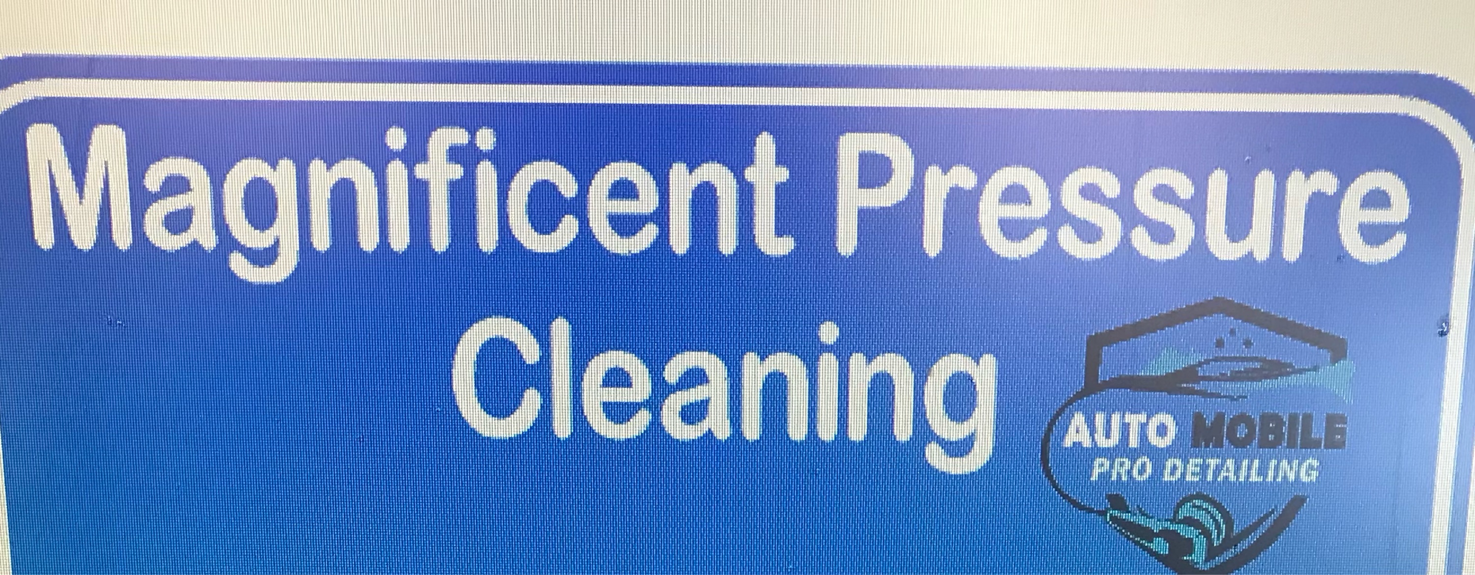 Magnificent Pressure Cleaning and More Logo