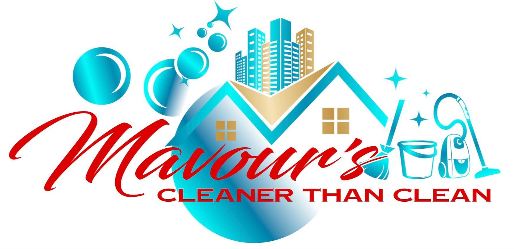 Mavour's Cleaner than Clean Logo