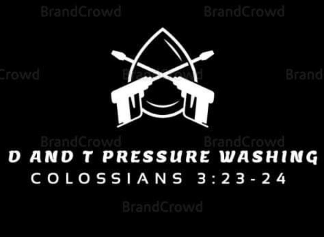 D and T Pressure Washing Logo