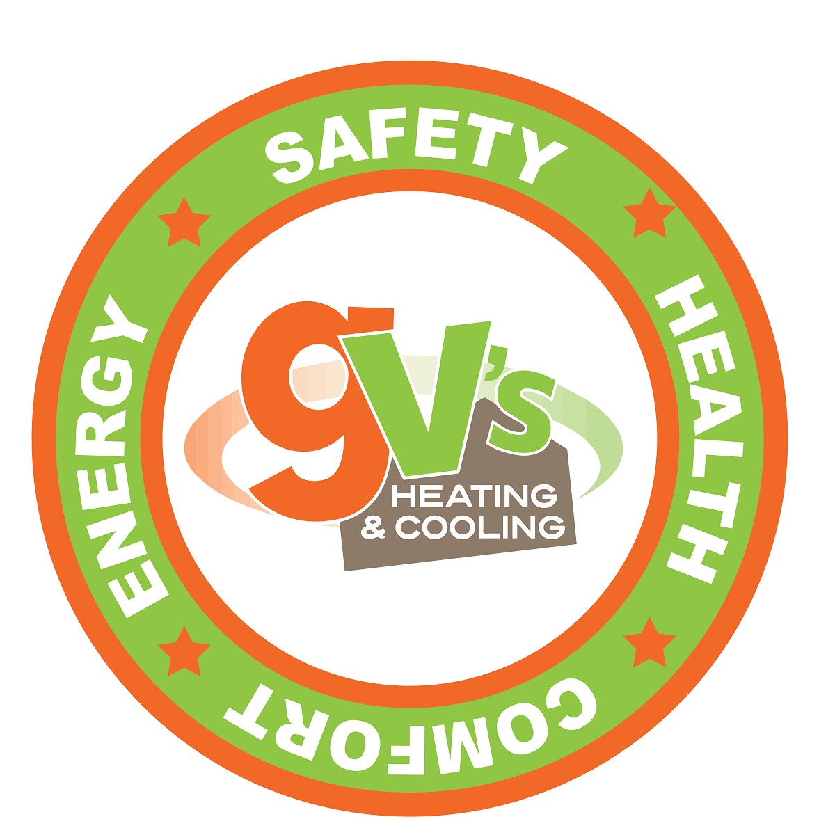 GV's Heating & Cooling Logo
