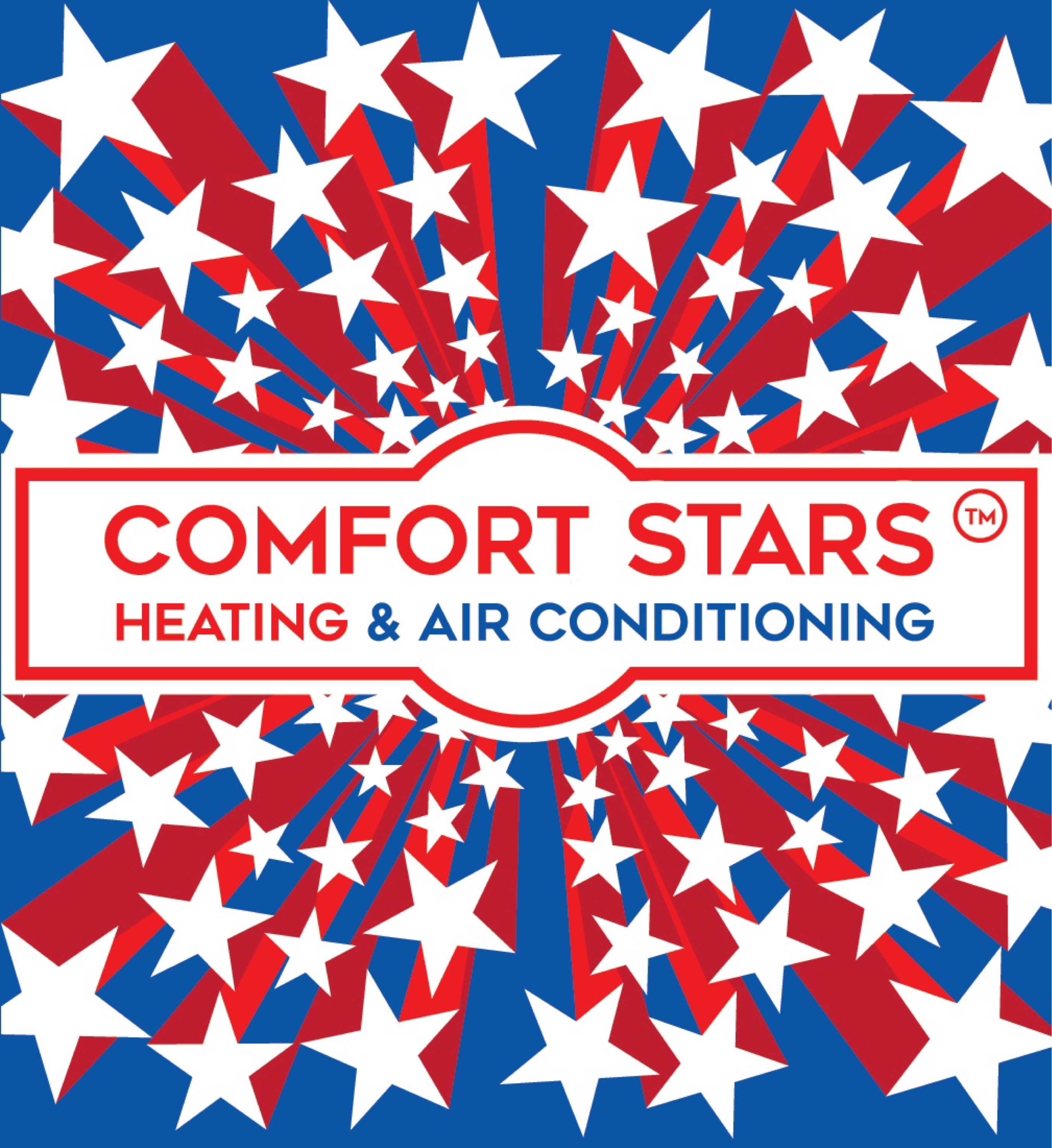 Comfort Stars Heating & Air Conditioning Logo