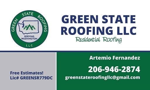 Green State Roofing Logo