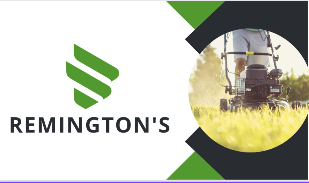 Remington's Landscaping Logo